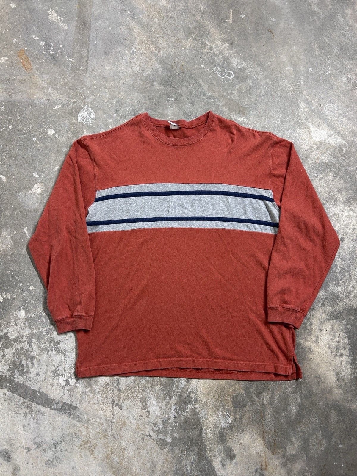Old Navy Vintage 00’s Old Navy Striped Basic Shirt Size XL Size US XL / EU 56 / 4 - 1 Thumbnail