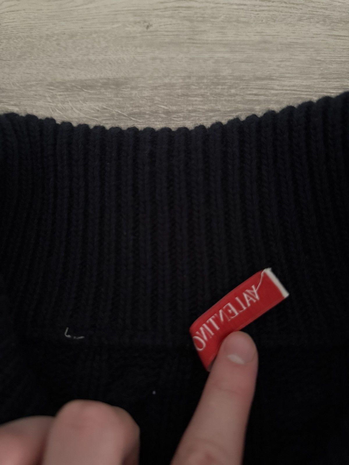 Valentino Valentino Garavani cable-knit virgin wool jumper medium Size US M / EU 48-50 / 2 - 6 Thumbnail