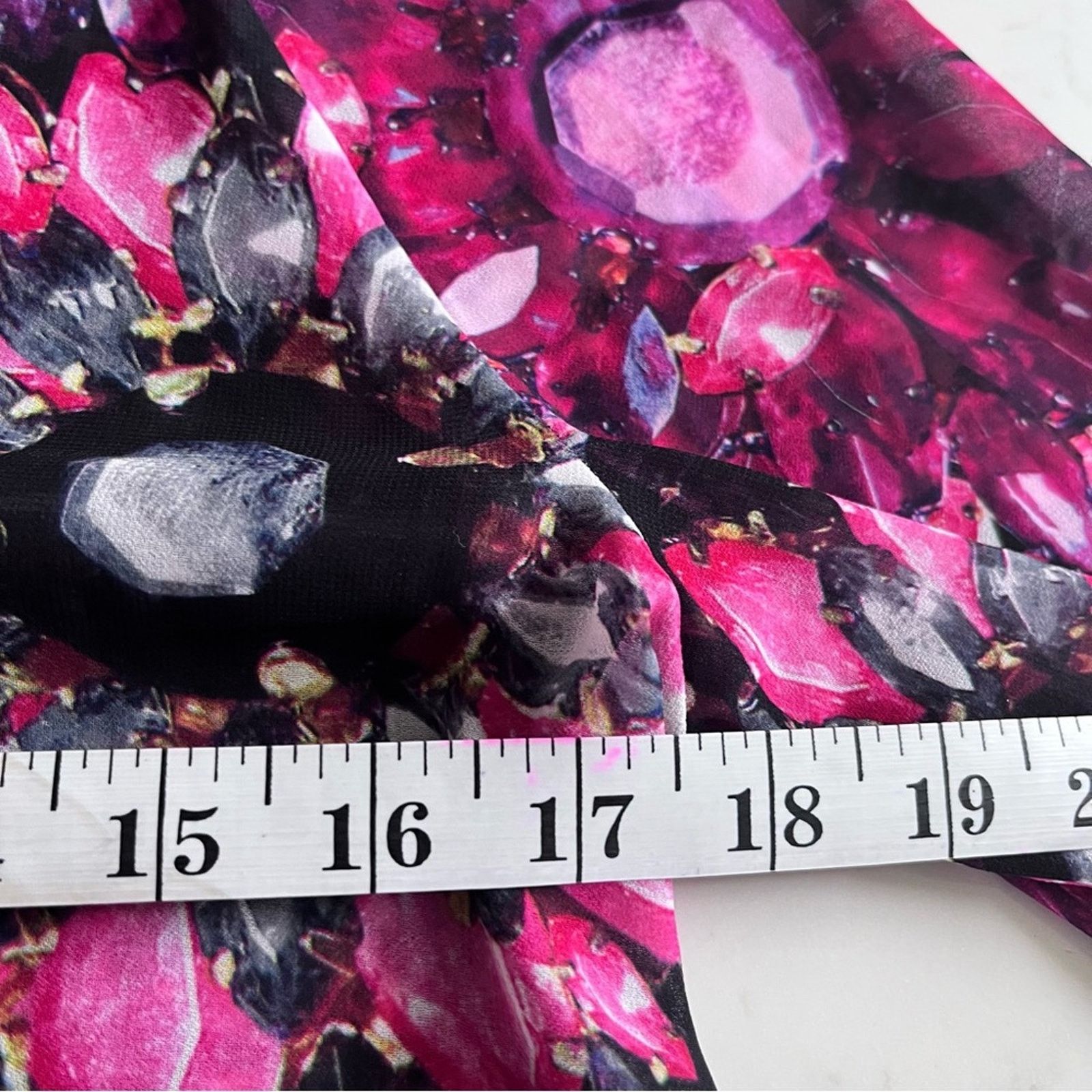 Ted Baker Ted Baker London Zenze Gem Sheer Floral Print Blouse Size S / US 4 / IT 40 - 4 Thumbnail
