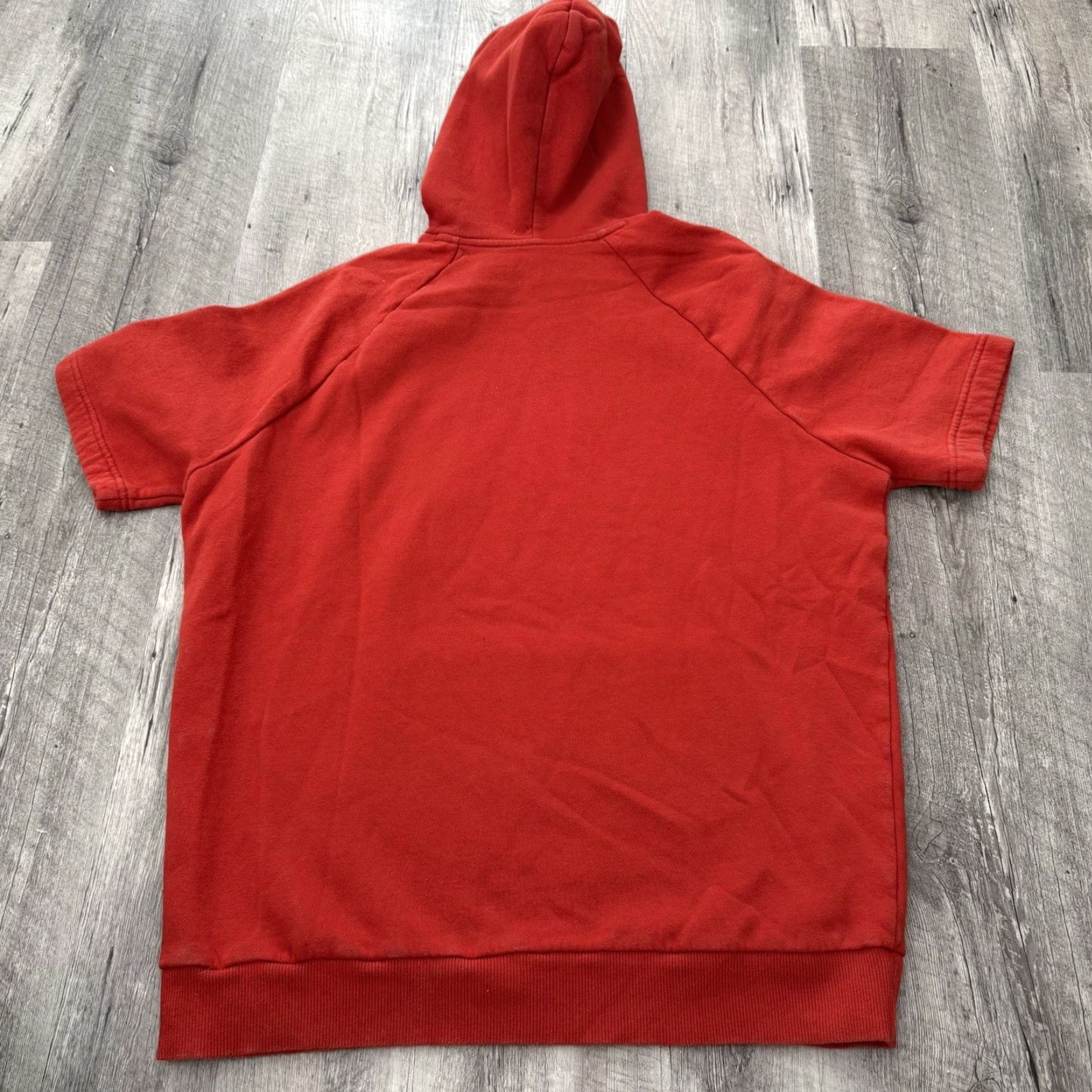 Under Armour Under Armour Hoodie Short Sleeve Logo Mens Sz M Orange Pullover Hooded Size US M / EU 48-50 / 2 - 5 Thumbnail