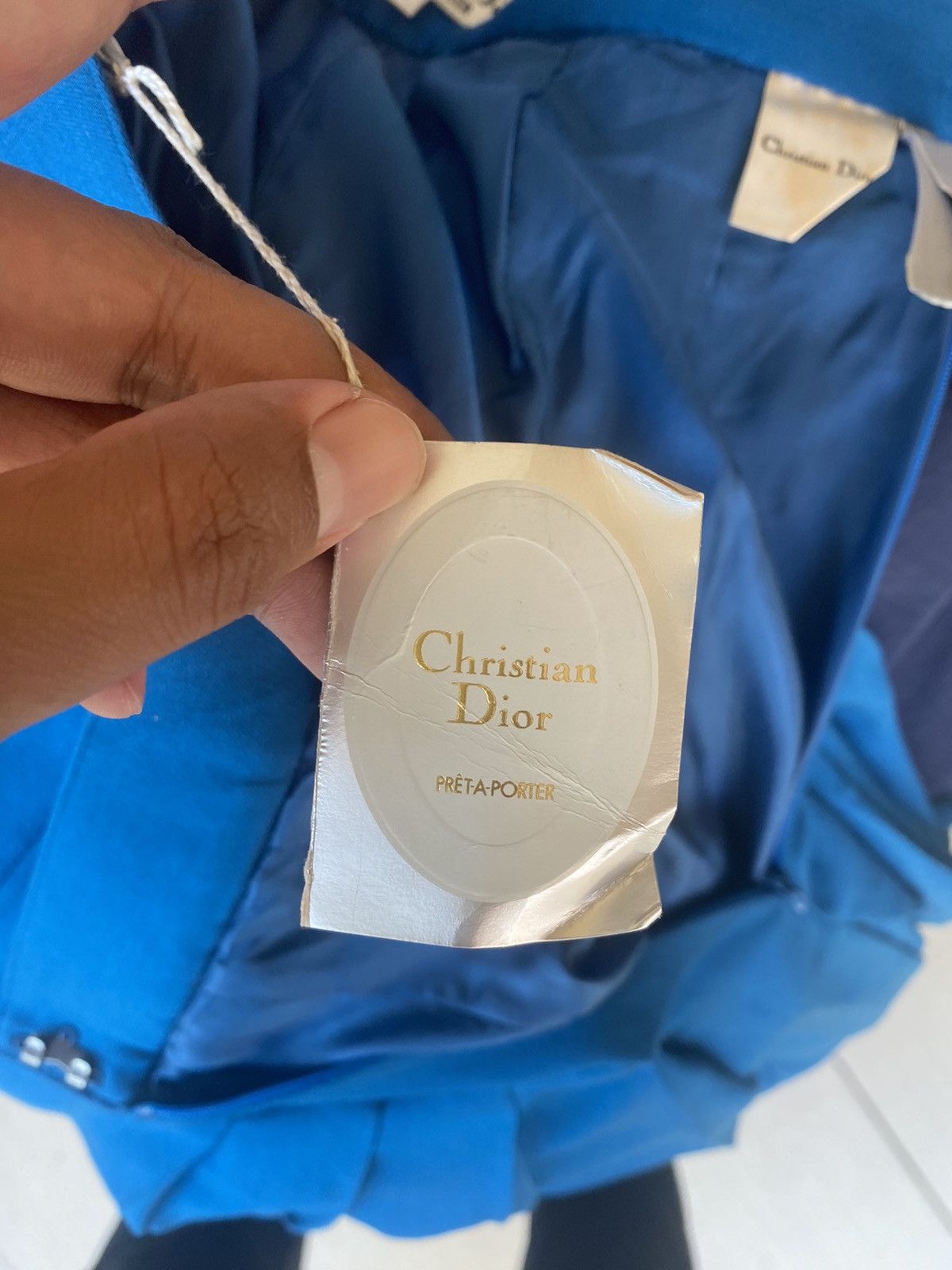 Christian Dior Monsieur christian dior ete 1989 sample skirt Size 25" / US 0 / IT 36 - 7 Thumbnail