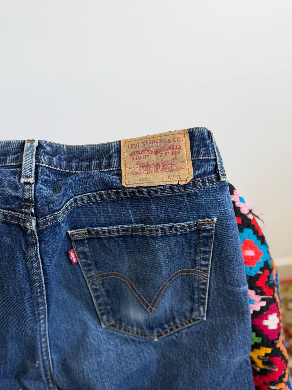 Hedi Slimane 2000s Hedi Slimane Style Washed Faded Denim Jeans Size US 32 / EU 48 - 5 Thumbnail