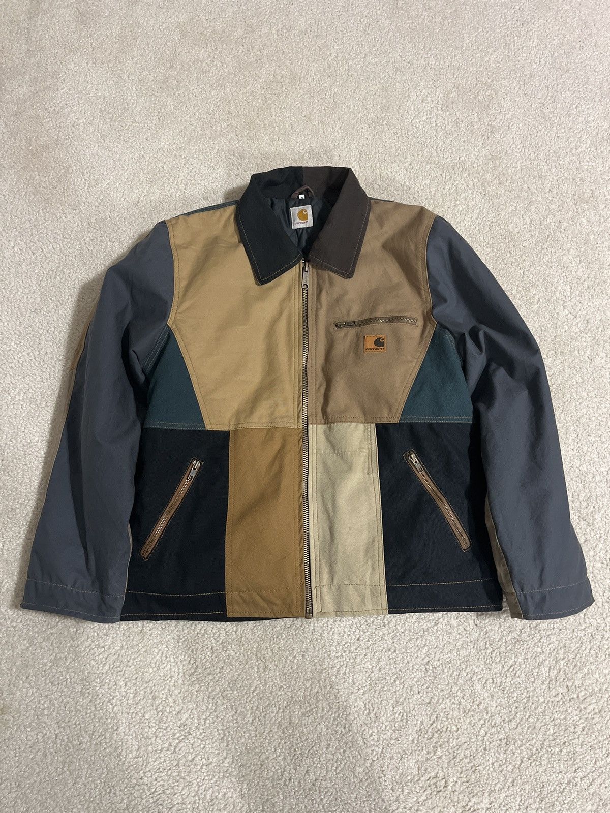 Carhartt Reclaimed Carhartt Custom Colorblock Jacket Size US S / EU 44-46 / 1 - 1 Thumbnail
