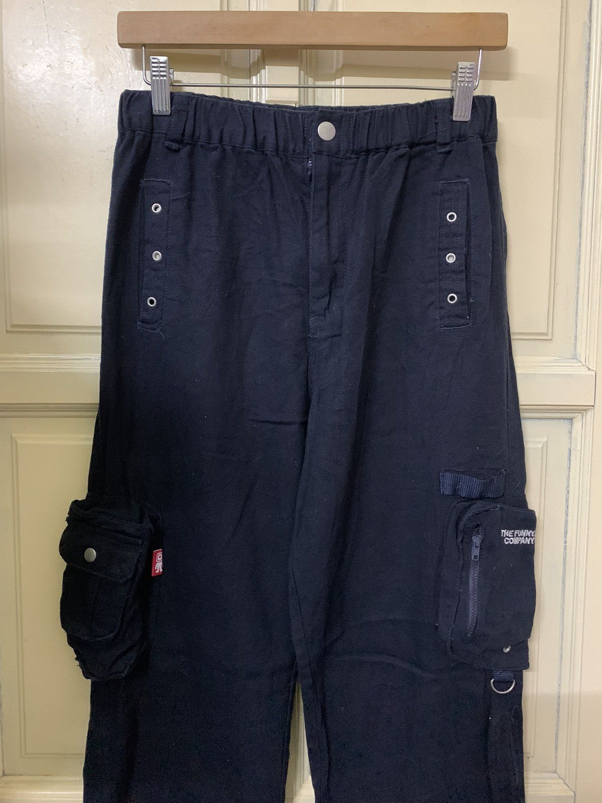 Japanese Brand Japanese The Funny Company Strecth Waist Cargo Pant Size 28" / US 6 / IT 42 - 2 Thumbnail