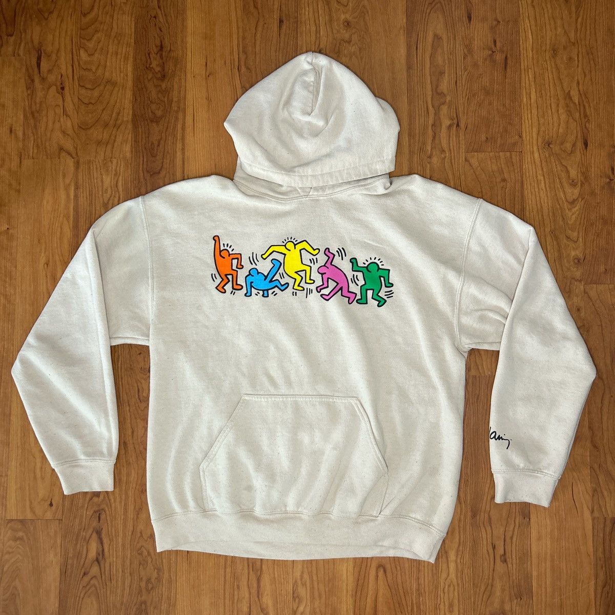 Keith Haring Keith Haring Tan Hoodie Size Large. Size US L / EU 52-54 / 3 - 1 Thumbnail