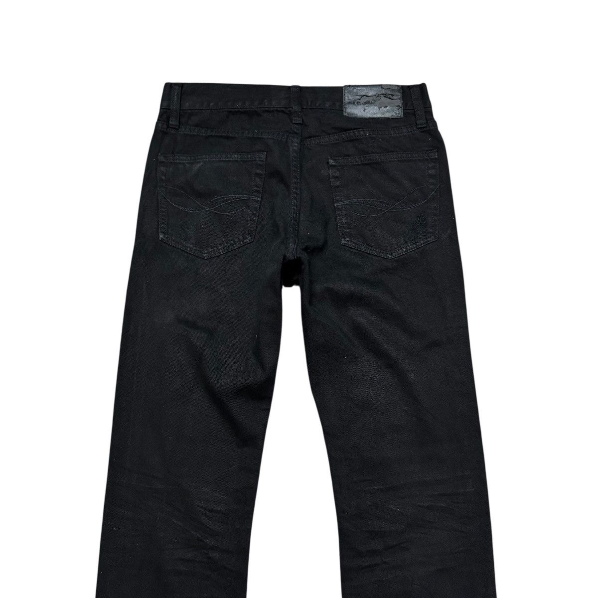 GOSTAR DE FUGA Cavaria Black Distressed Denim Jeans Size US 28 / EU 44 - 9 Thumbnail