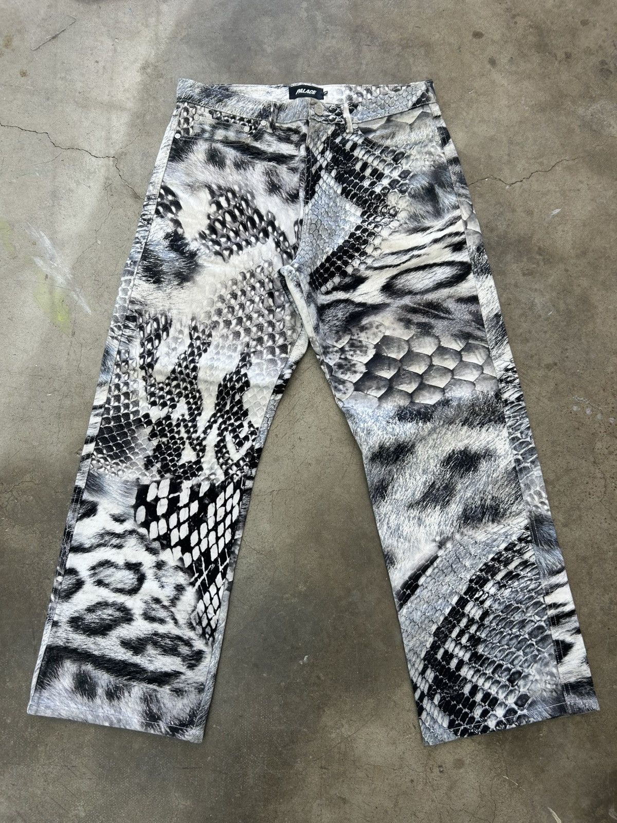 Palace Palace Animal print denim Size US 30 / EU 46 - 1 Thumbnail