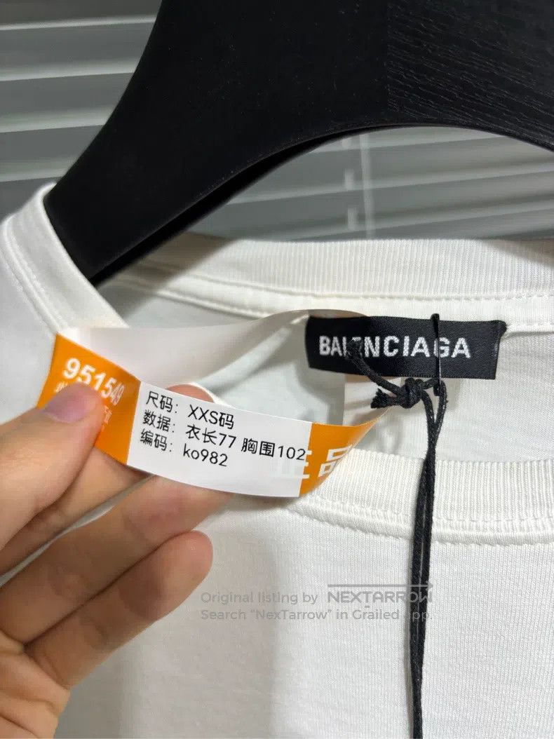 Balenciaga Balenciaga Logo short-sleeve T-shirt Size US XXS / EU 40 - 5 Thumbnail
