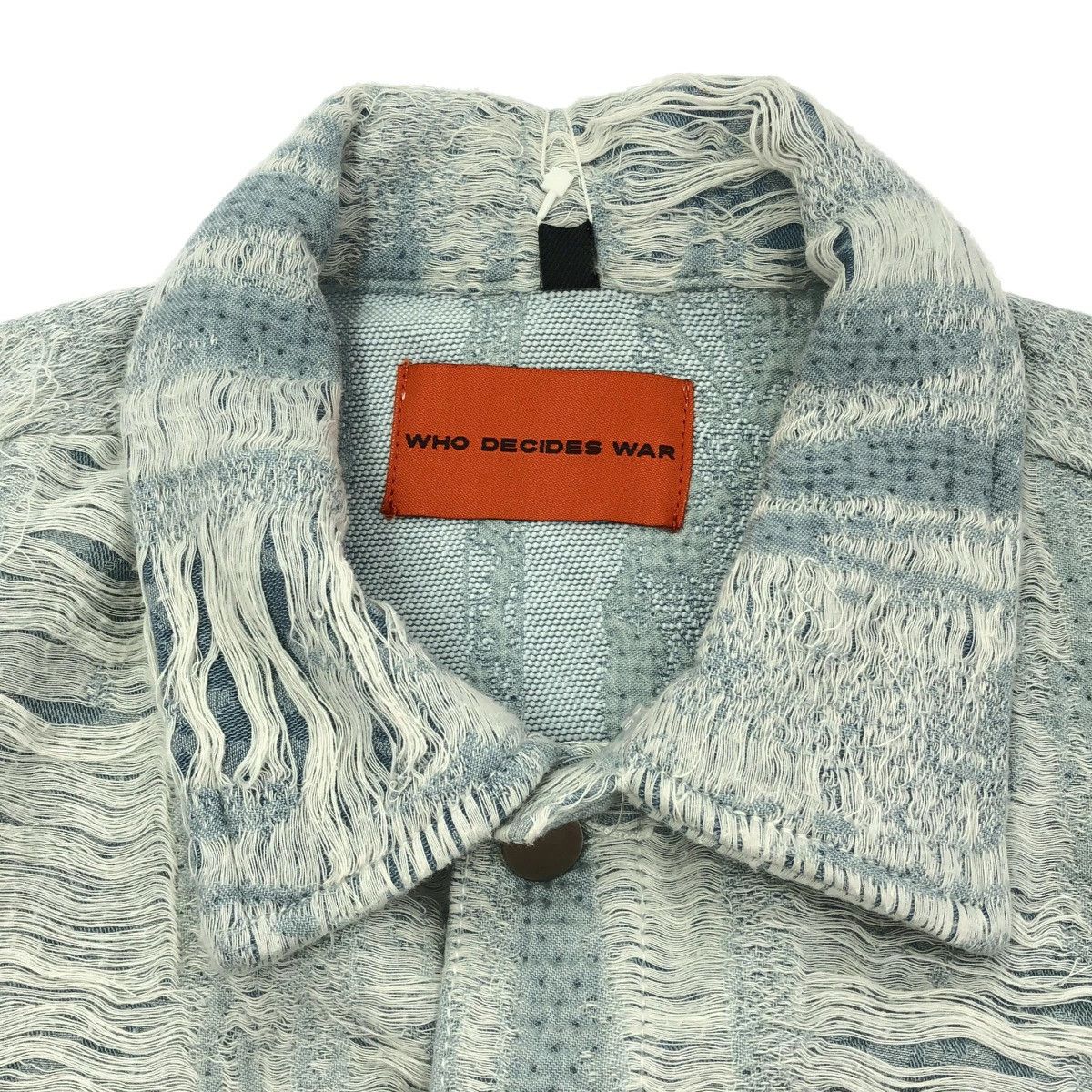 Who Decides War WHO DECIDES WAR DIS STORM DENIM JACKET M Size US M / EU 48-50 / 2 - 4 Thumbnail