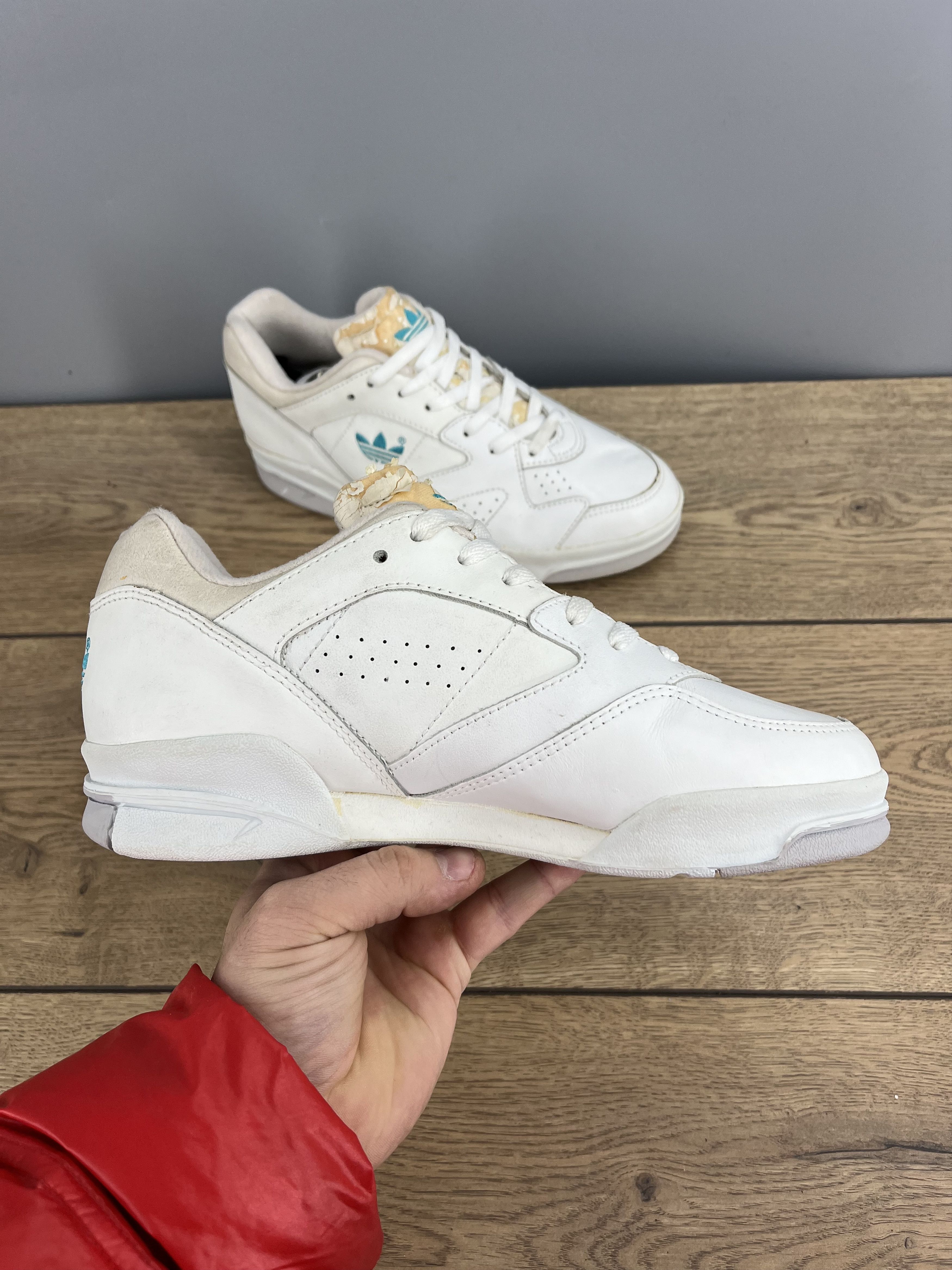 Adidas Vintage adidas Originals Women Leather Sneakers White Size US 8 / IT 38 - 6 Thumbnail