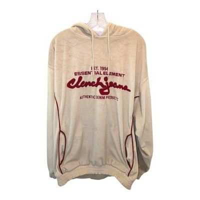 Clench Clench Jeans Essential Velour Hoodie Velvet Embroidered XL S Size US XL / EU 56 / 4 - 1 Thumbnail