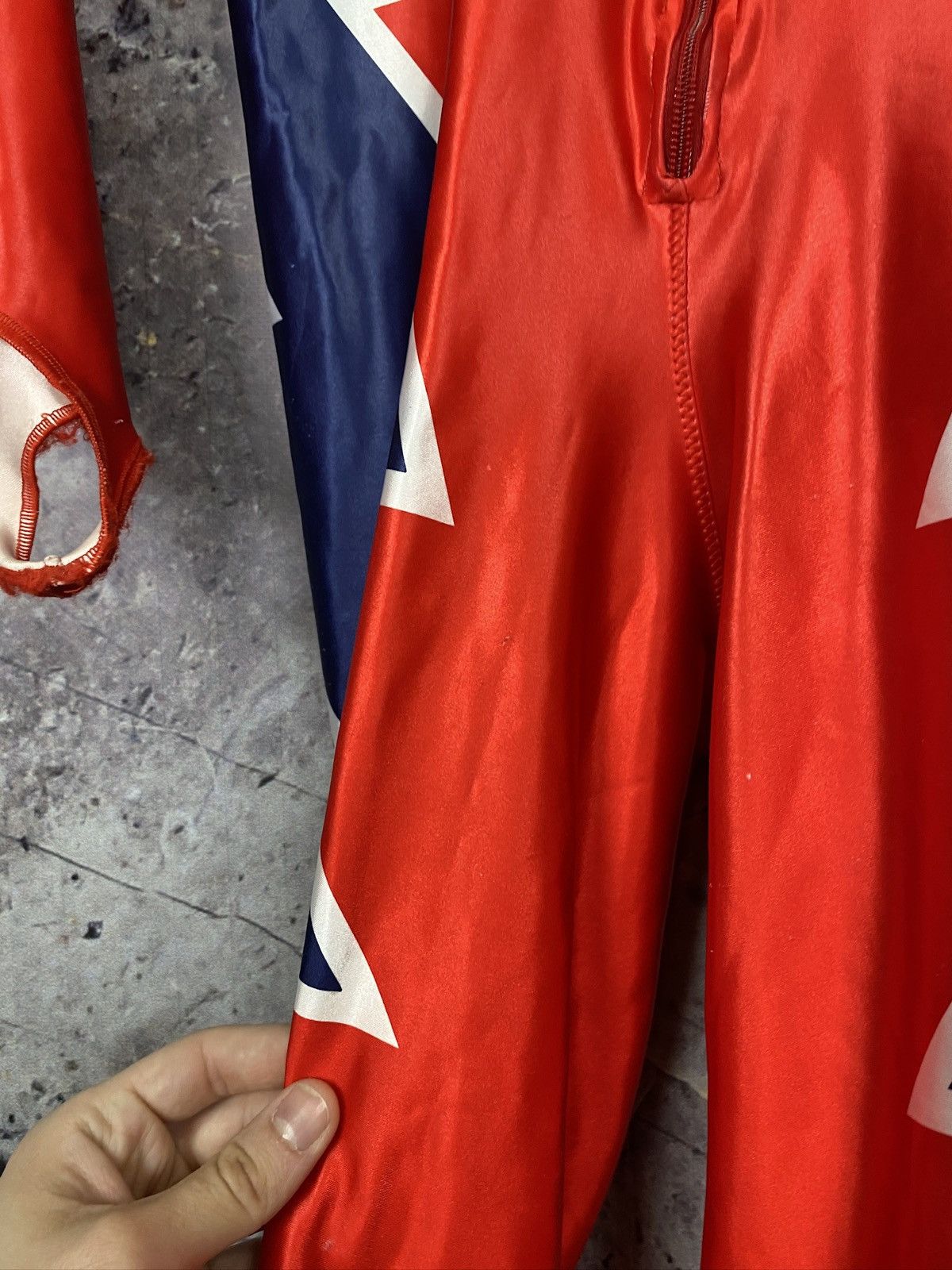 Kappa Vintage Kappa GARA Racing Suit / Ski Suit Red & Navy Size M Size US 34 / EU 50 - 13 Thumbnail