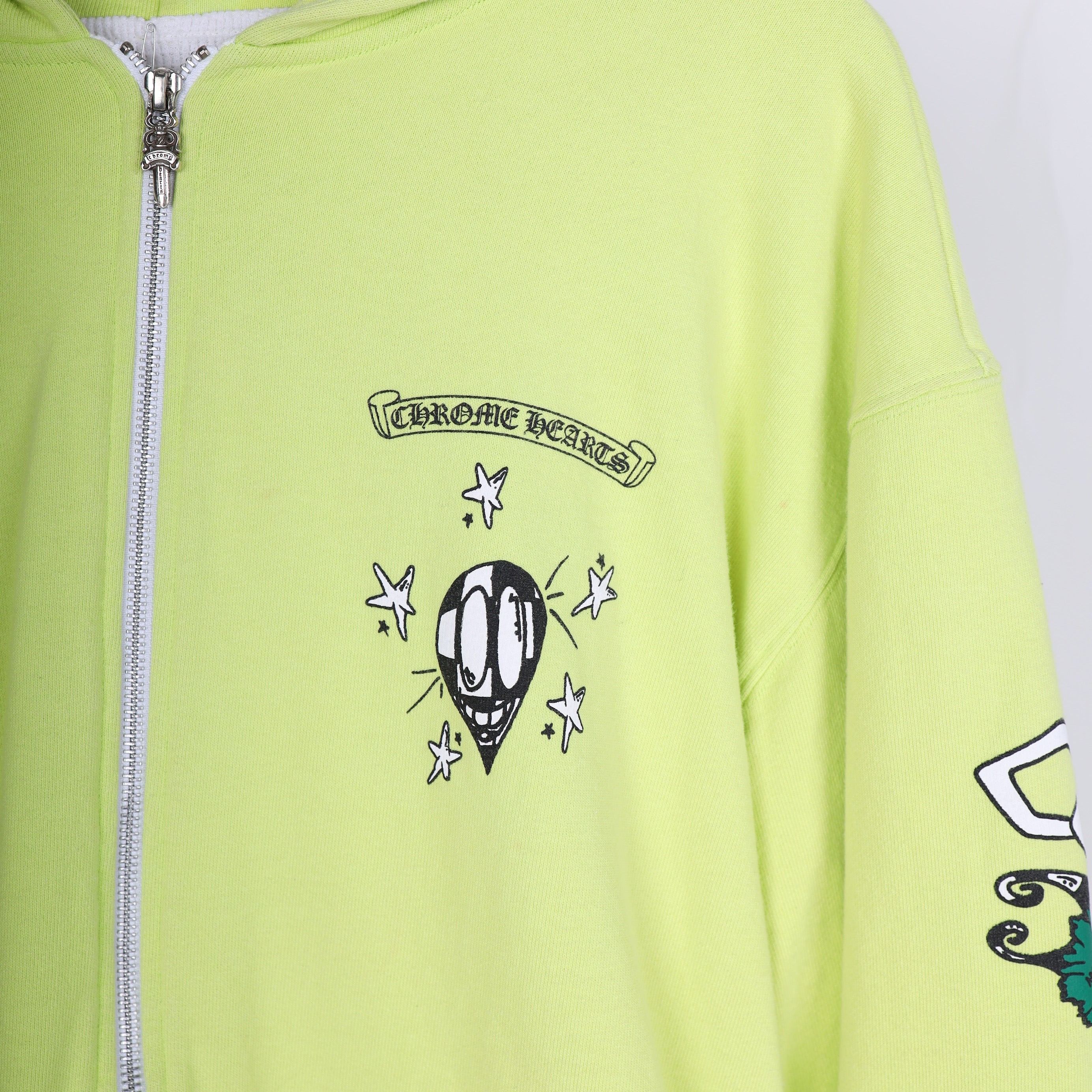 Chrome Hearts CHROME HEARTS X MATTY BOY LINK SLIME GREEN HOODIE Size US XXL / EU 58 / 5 - 4 Thumbnail