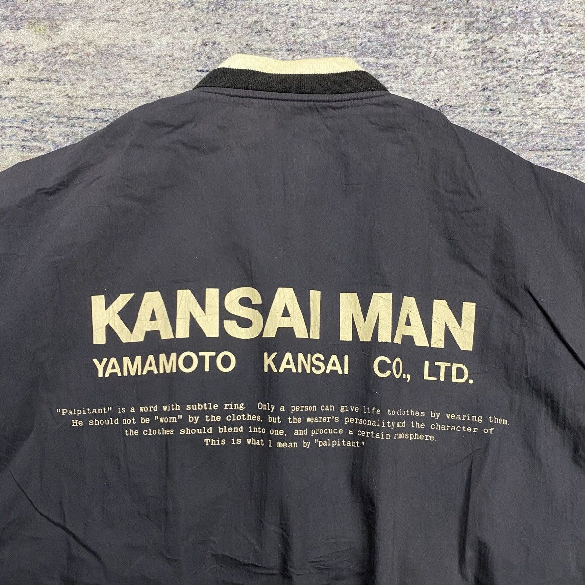 Kansai Yamamoto Vintage 90s kansai Man yutaka nishimura bomber jacket Size US M / EU 48-50 / 2 - 4 Thumbnail