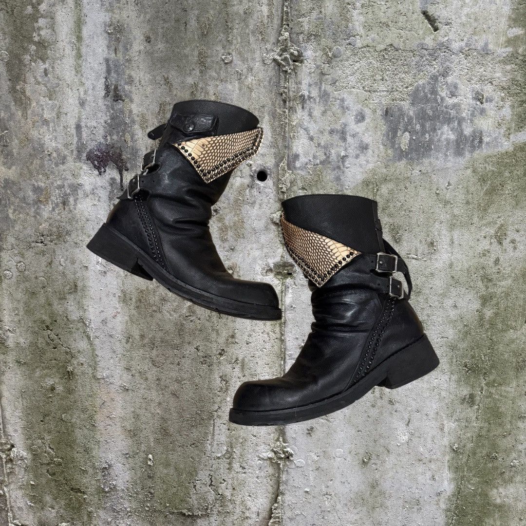 KMRii KMRii Reptile Crush Boots 43 Size US 10 / EU 43 - 1 Thumbnail