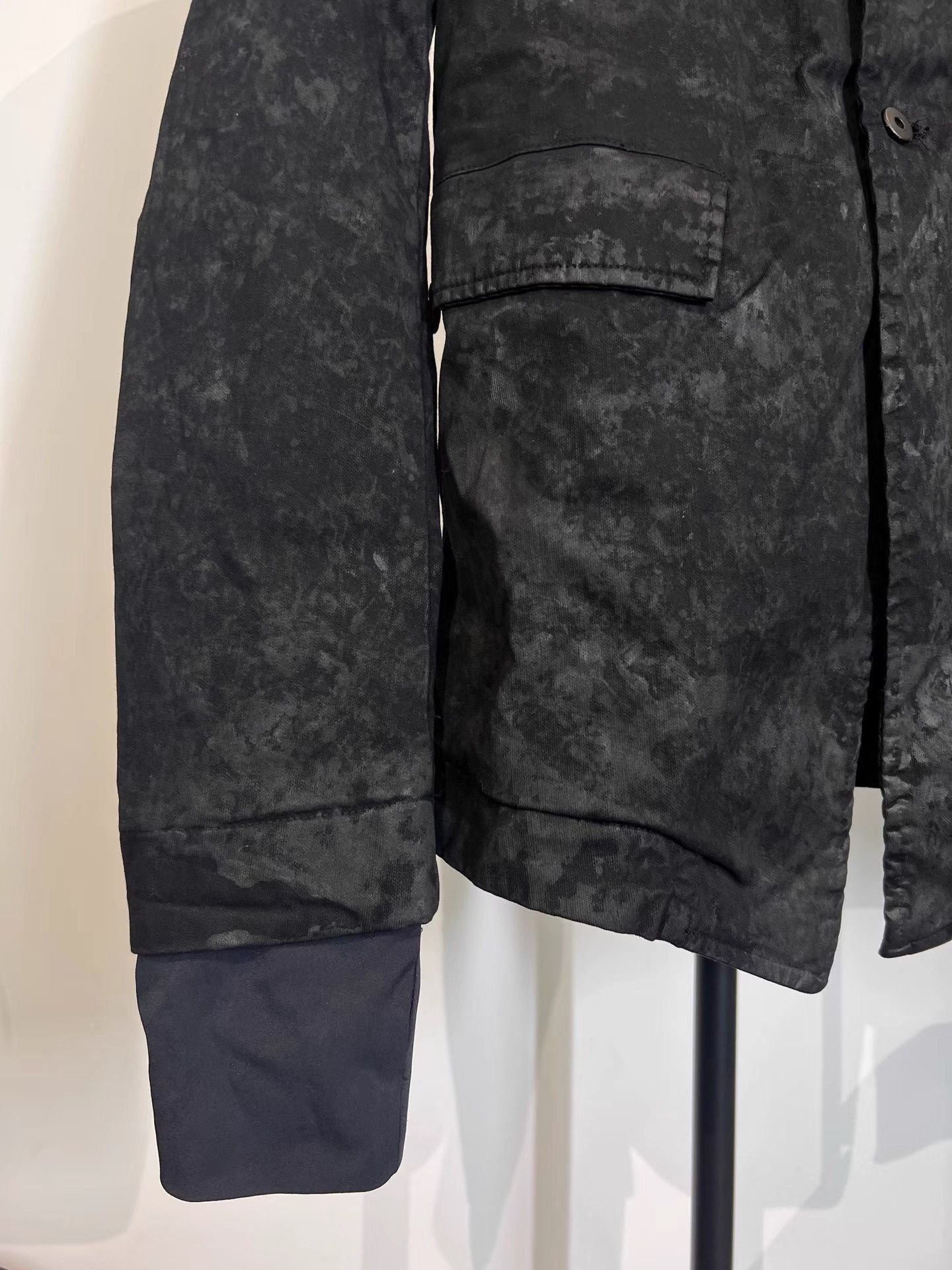 11 By Boris Bidjan Saberi Boris Bidjan Saberi 11by BBS B1 Mud-Dyed Wax Blazer K35 Size US S / EU 44-46 / 1 - 6 Thumbnail