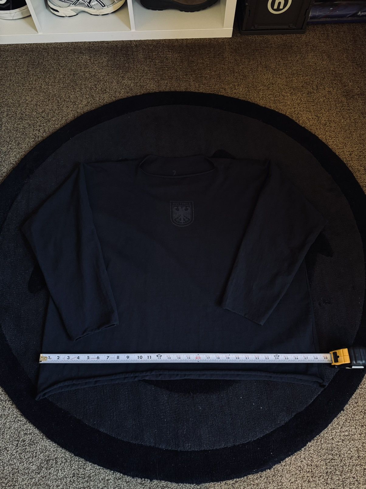 Kanye West × Yeezy Kanye West ¥$ Vultures Logo LS XL (2) Size US XL / EU 56 / 4 - 1 Thumbnail