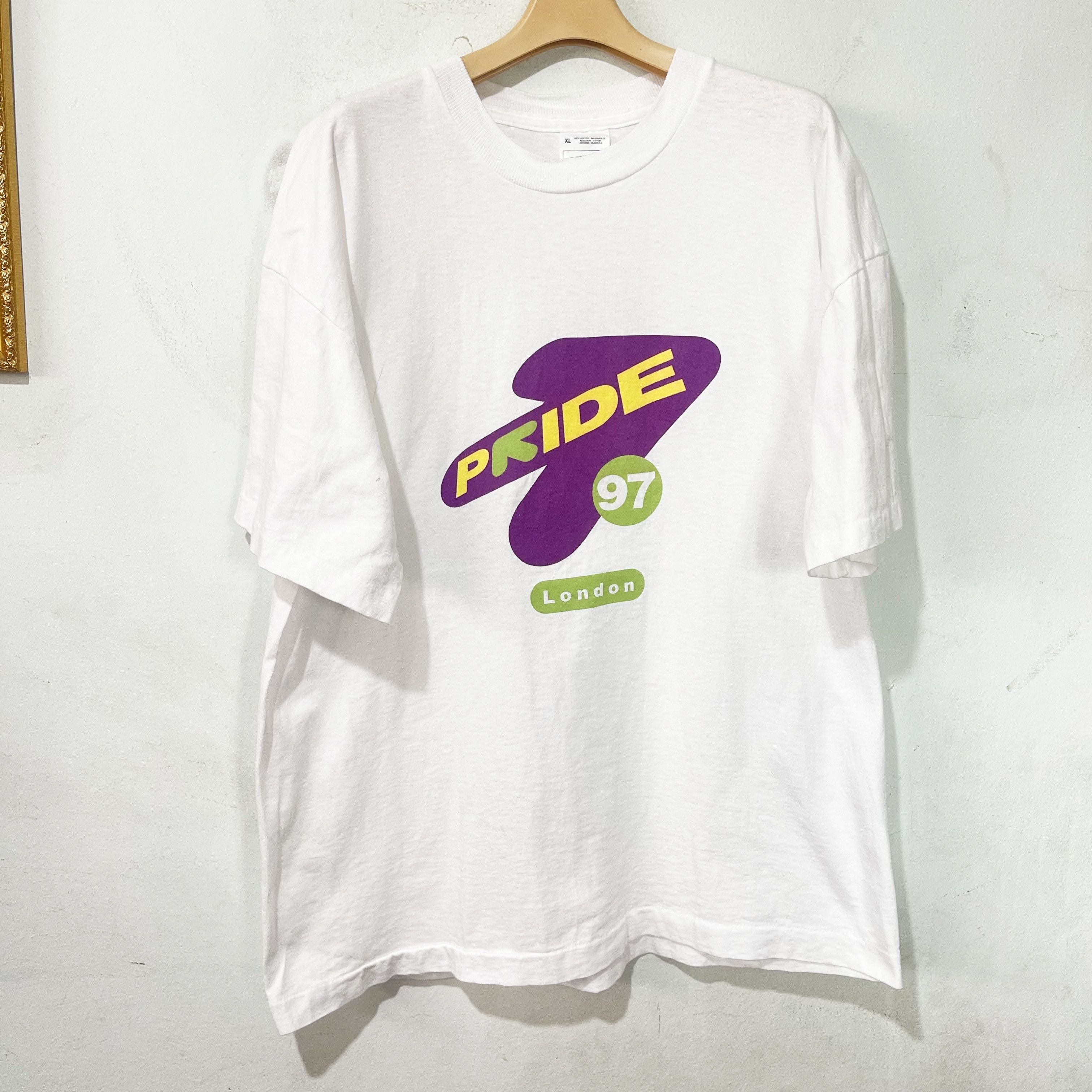 Vintage 1997 Pride 97 London T-Shirt
