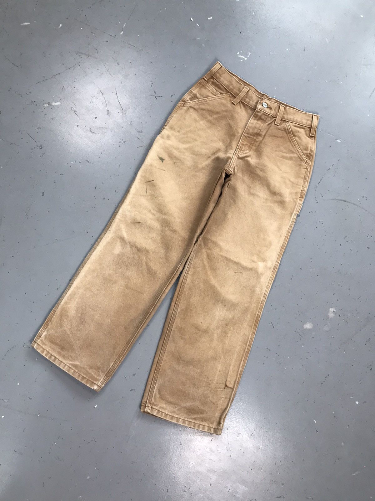 Carhartt × Vintage Vintage Carhartt Y26 BRN carpenter denim Size 26" / US 2 / IT 38 - 3 Thumbnail