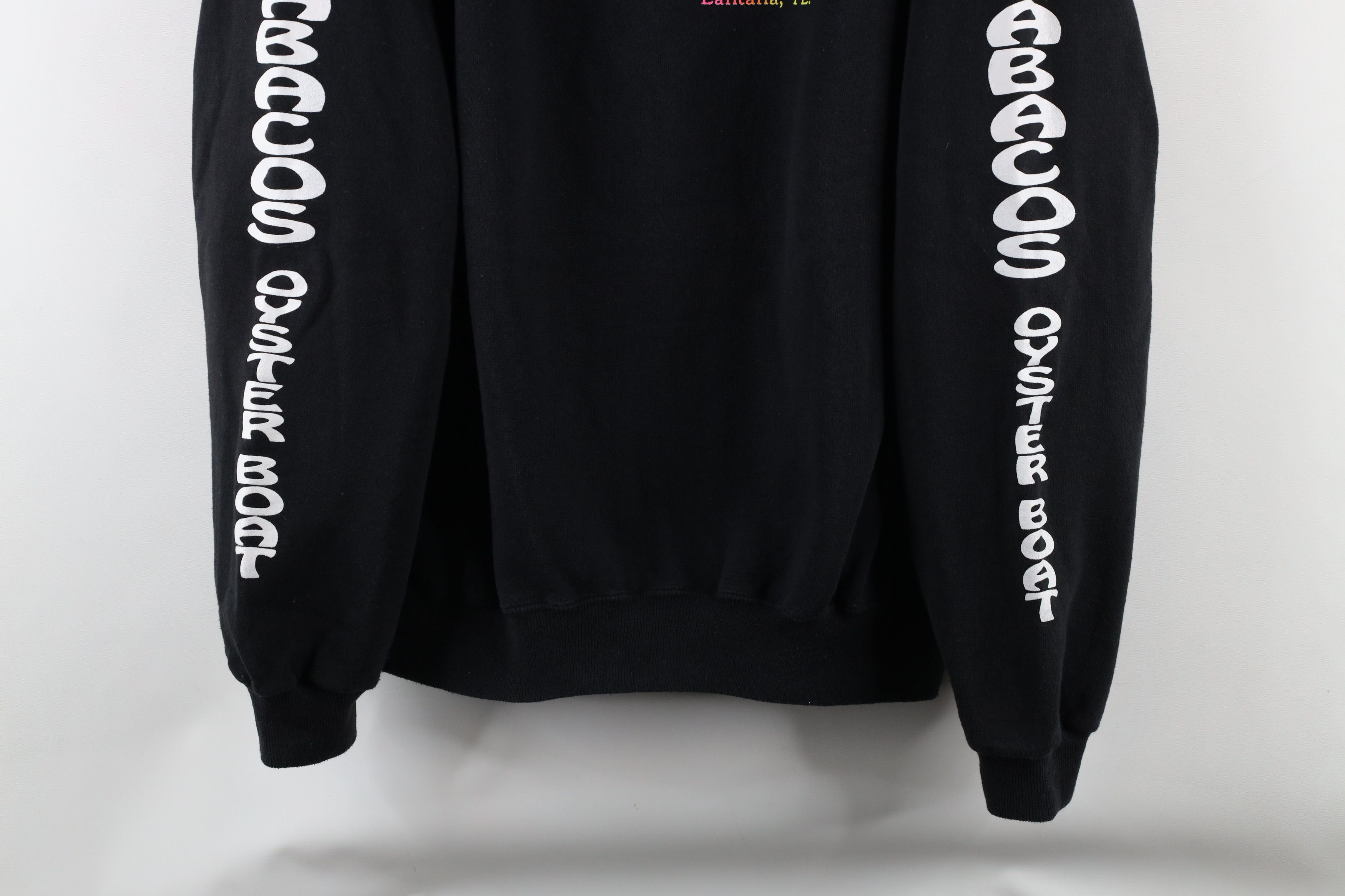 Vintage Vintage 90s Boat Shuck Me Suck Me Eat Me Raw Sweatshirt USA Size US XL / EU 56 / 4 - 3 Thumbnail