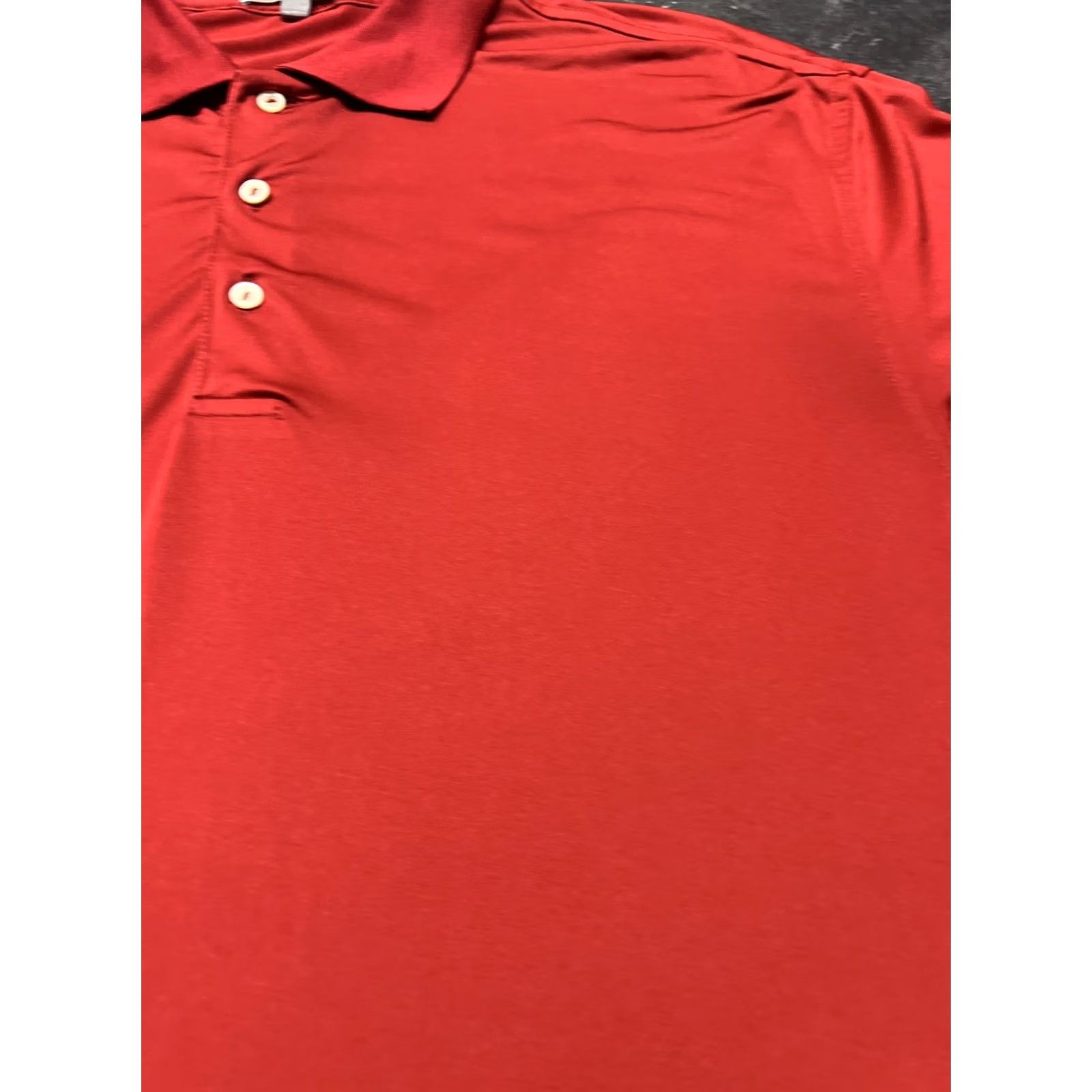 Peter Millar Peter Millar Polo Shirt Men's M Short Sleeve Burgundy Red Regular Fit Size US M / EU 48-50 / 2 - 3 Thumbnail