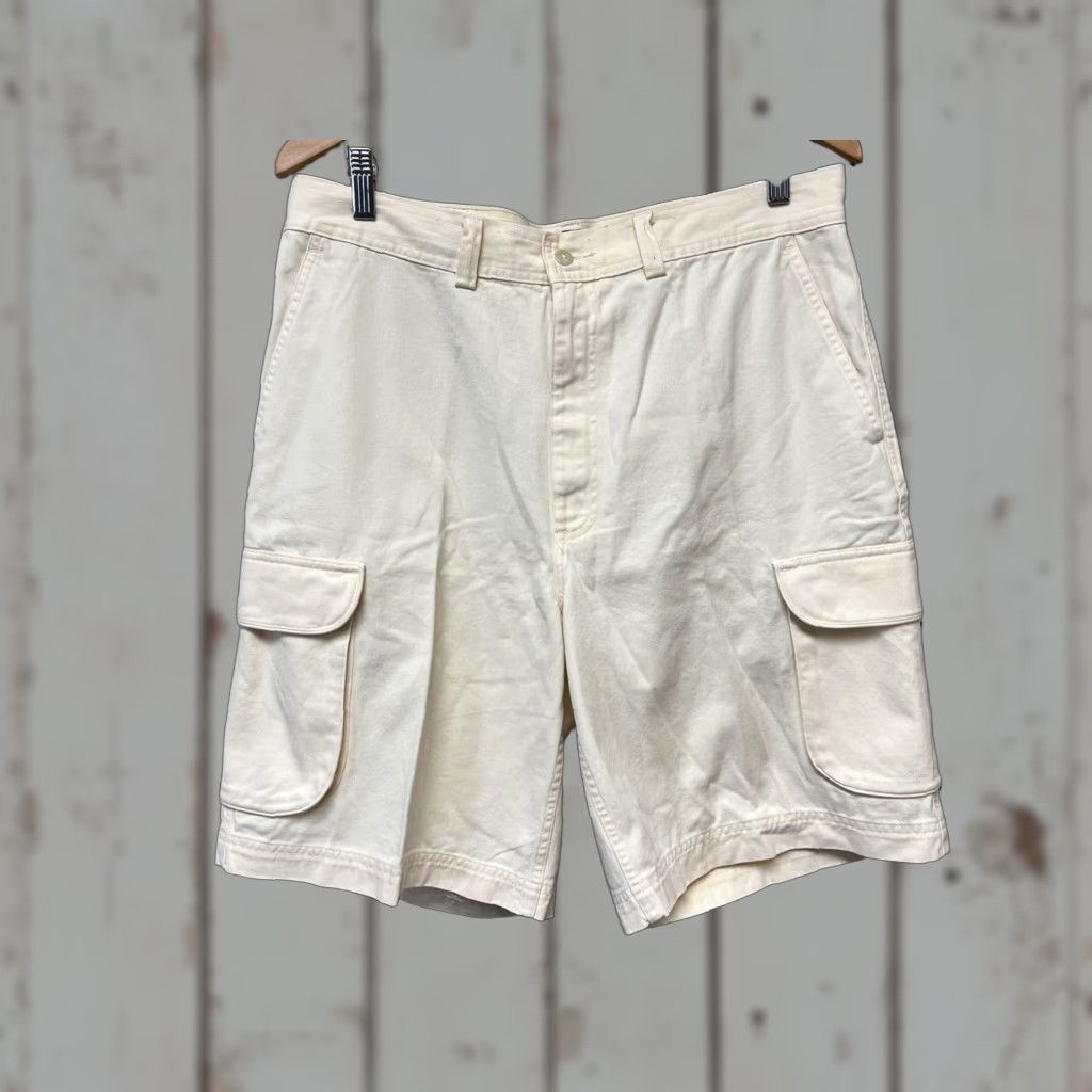 Polo Ralph Lauren VINTAGE Polo Ralph Lauren Cargo Shorts 34” Yellow Flat Front Casual Golf Men Size US S / EU 44-46 / 1 - 1 Thumbnail