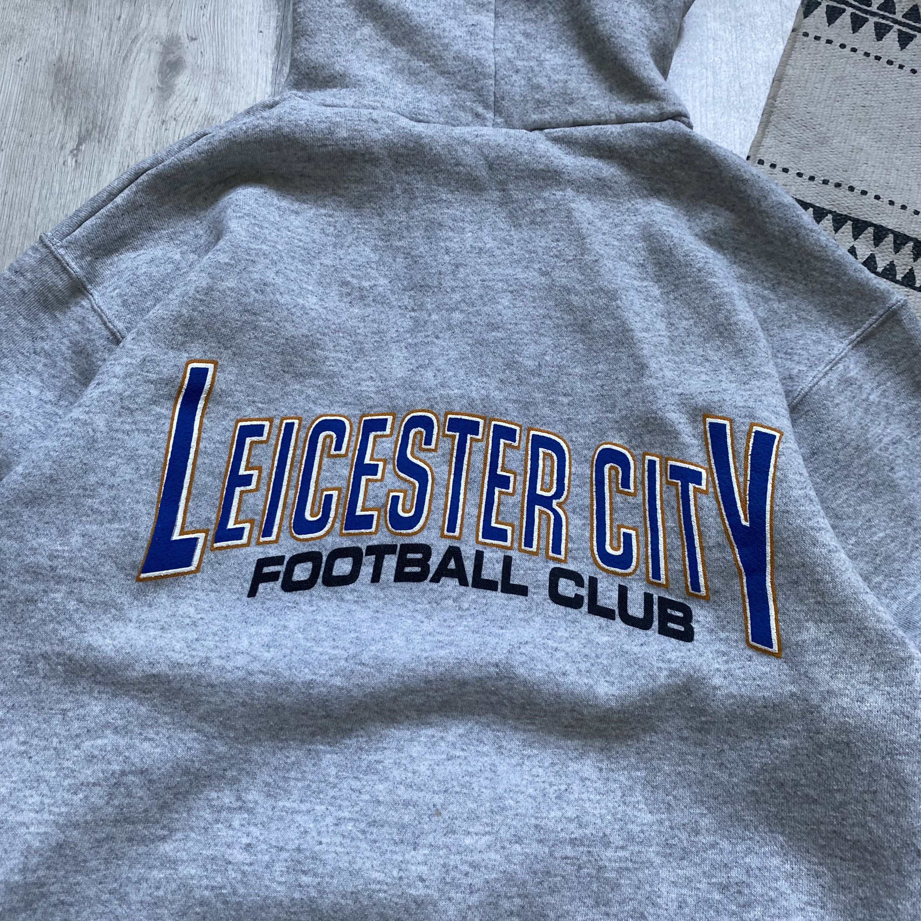 Umbro ⚽️ Vintage 90s leicesters City Hoodie Soccer Zip up Nike Size US S / EU 44-46 / 1 - 11 Thumbnail