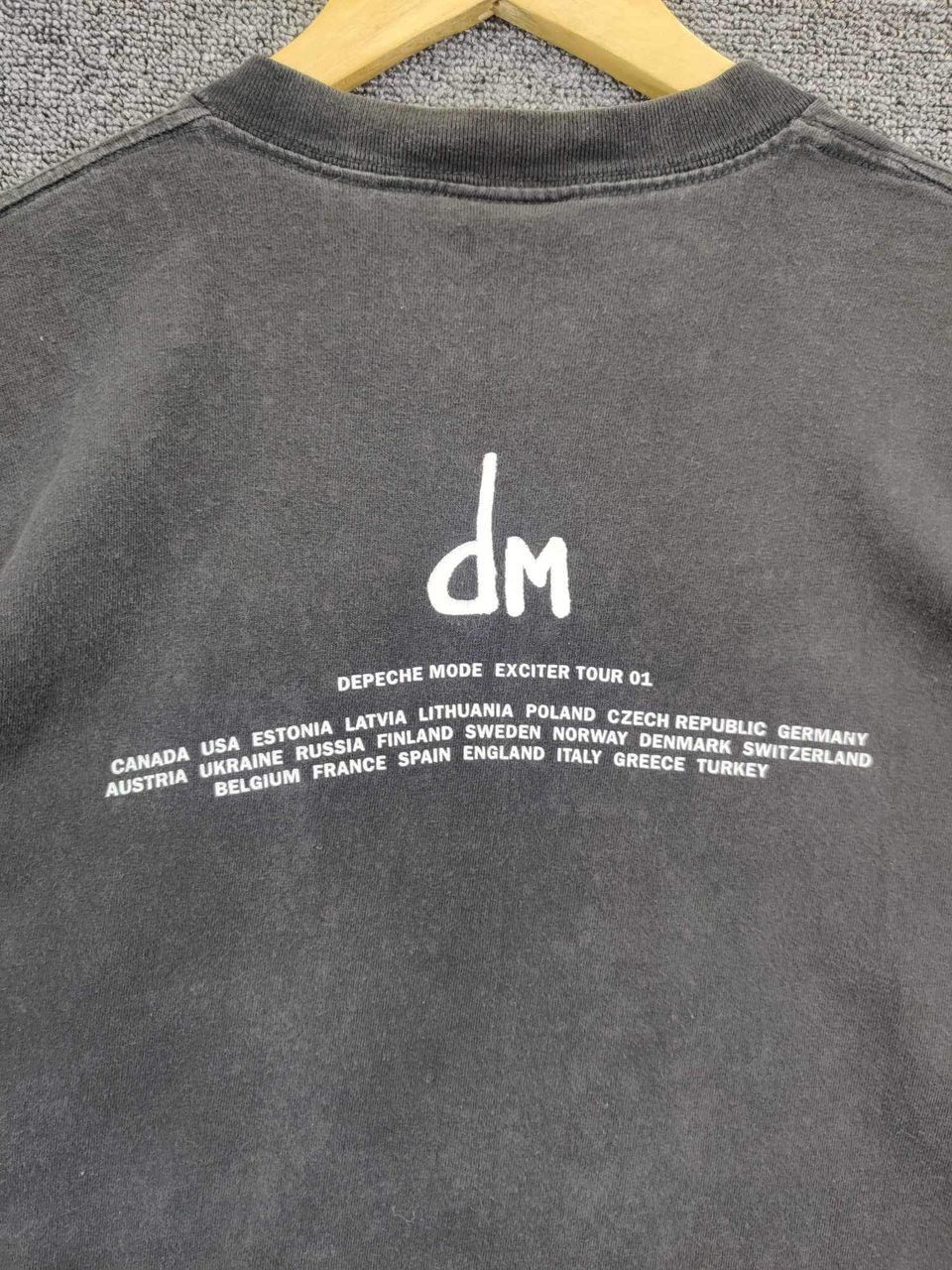 Band Tees Vintage 90s Depche Mode Tour Tee Tshirt Size US L / EU 52-54 / 3 - 7 Thumbnail