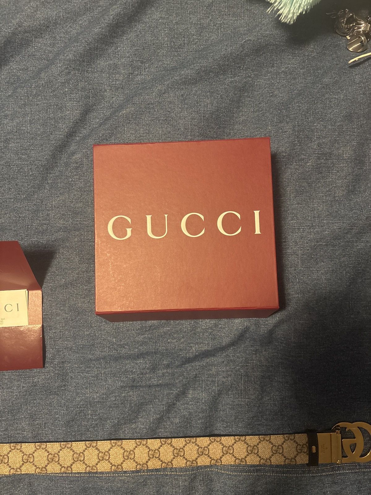 Gucci Famous “GG” Double Sided gucci belt Size ONE SIZE - 5 Thumbnail