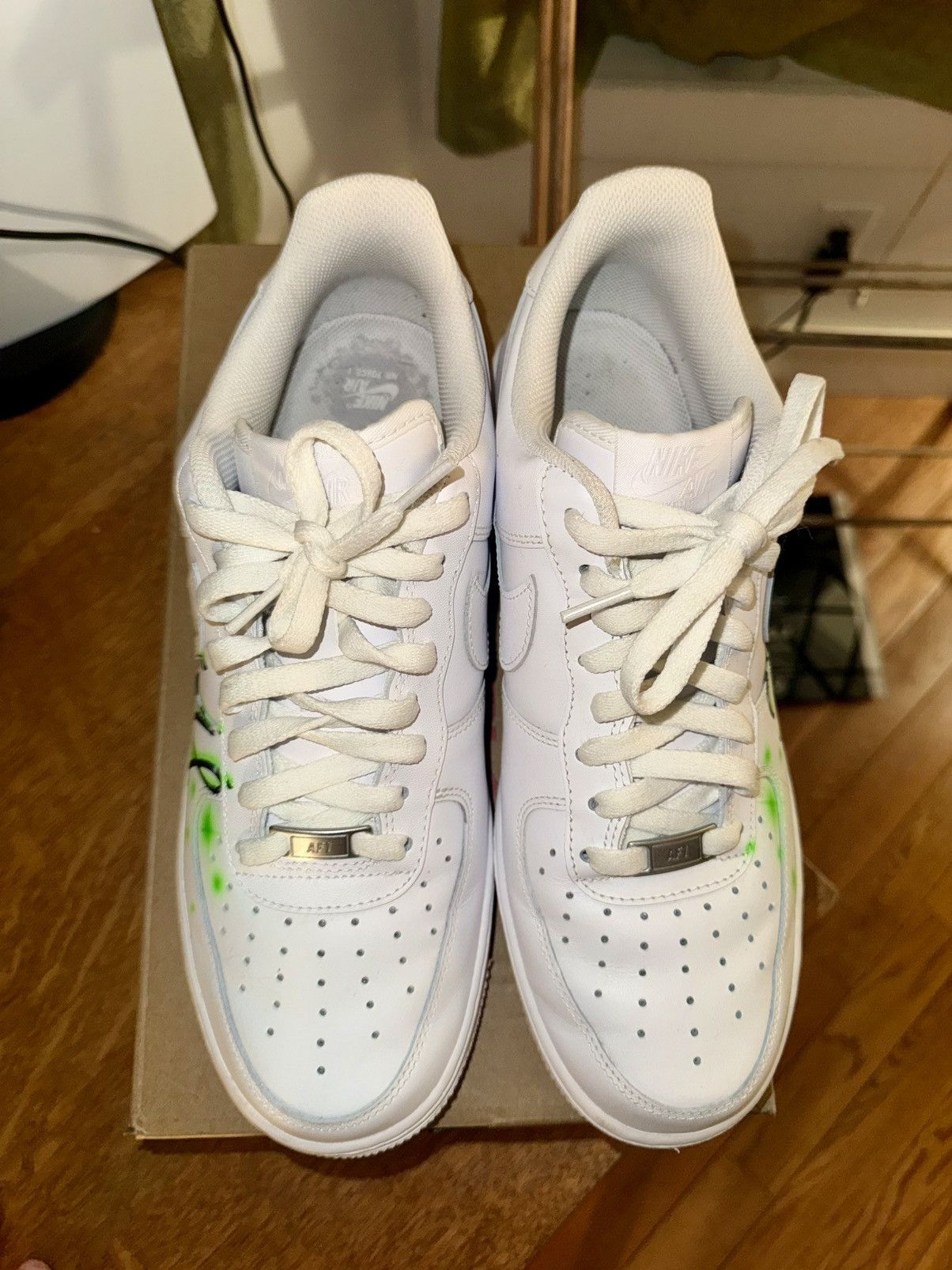 Nike Size 10.5 - Nike X ANTI Ü Air Force 1 Low ‘07 Custom Size US 10.5 / EU 43-44 - 7 Thumbnail