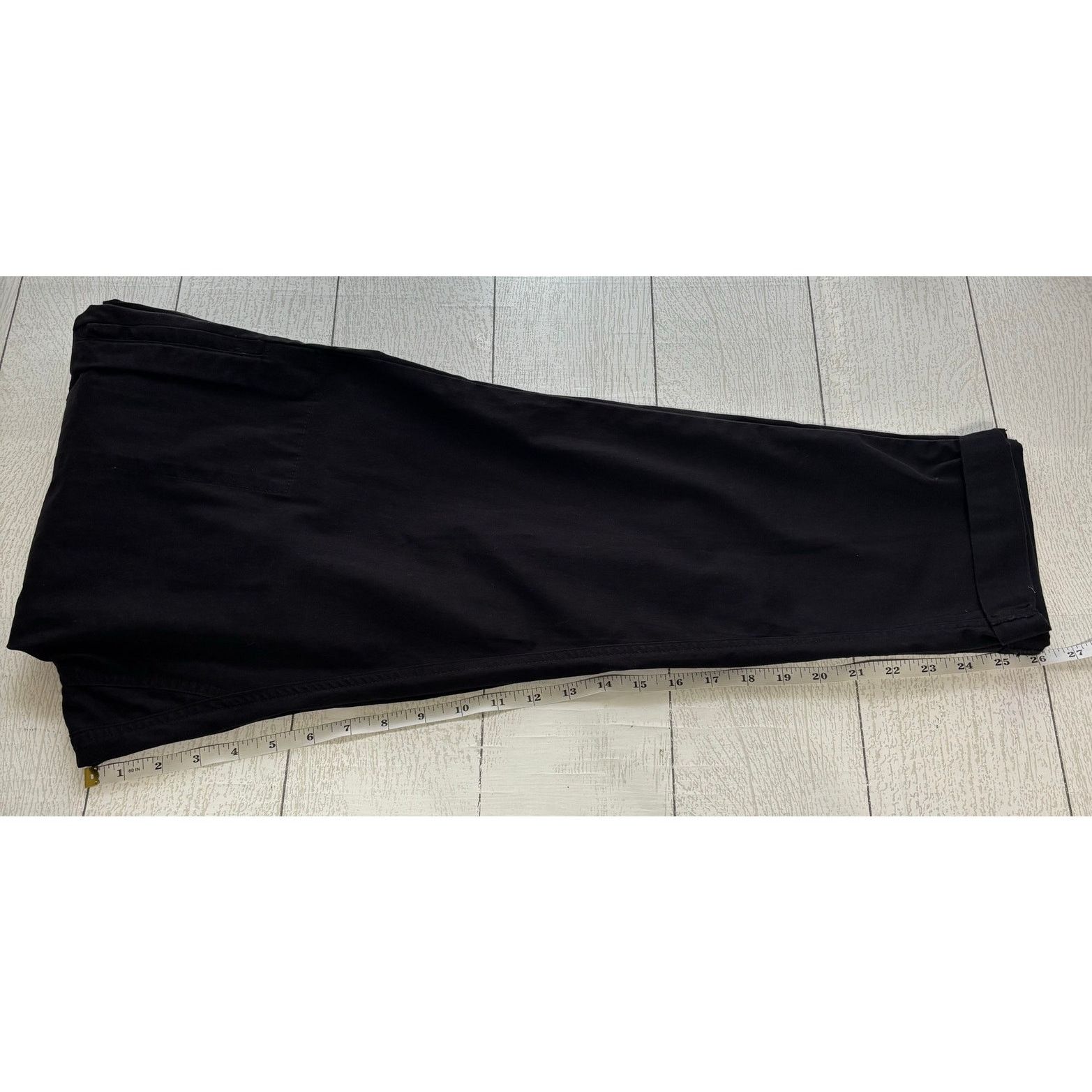 Other Ocean + Coast Black Casual Front Drawstring Pants Size 14 Size 36" / US 14 / IT 50 - 3 Thumbnail