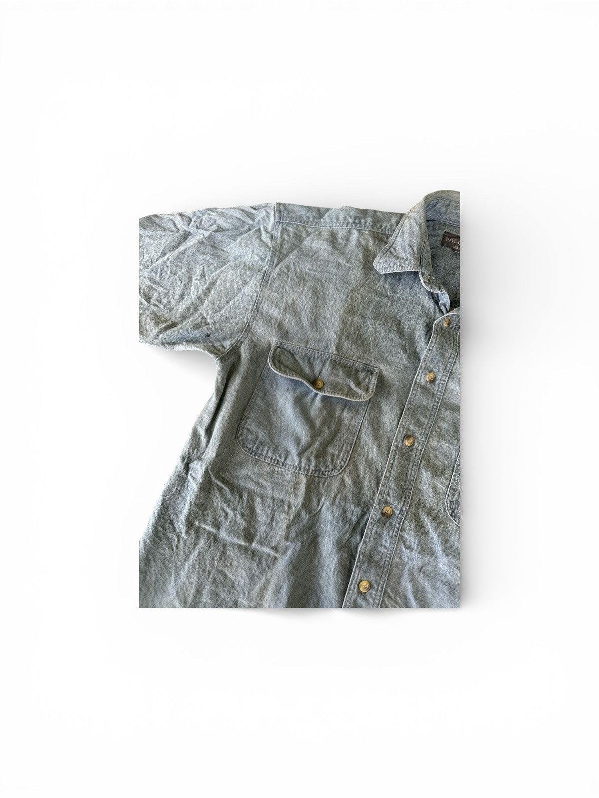 Polo Ralph Lauren Faded Blue POLO works Double Pocket 20x30 Size US XL / EU 56 / 4 - 10 Thumbnail