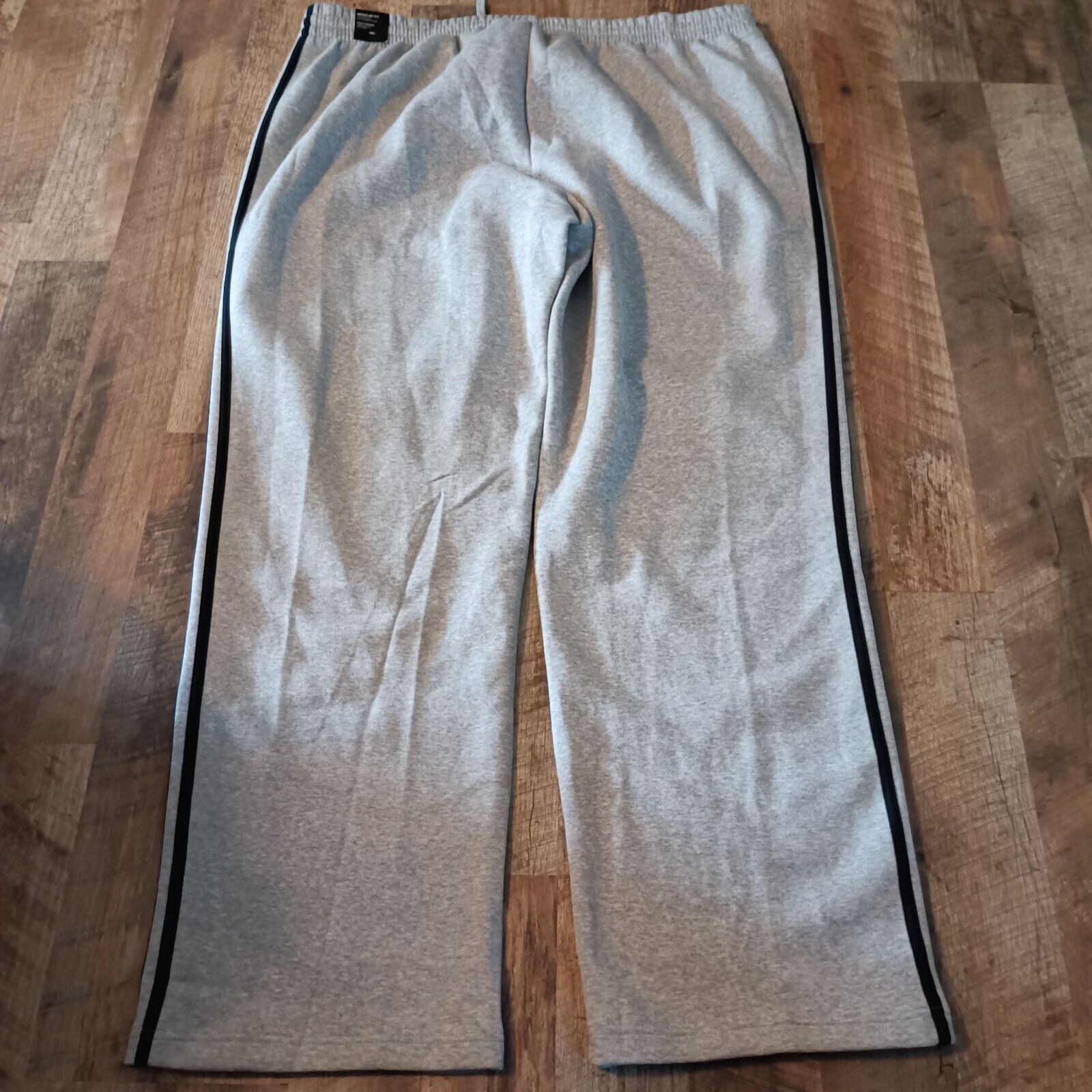 Adidas Adidas Sweatpants Men's 4XL Heather Gray Fleece Regular Fit Size US 44 / EU 60 - 8 Thumbnail