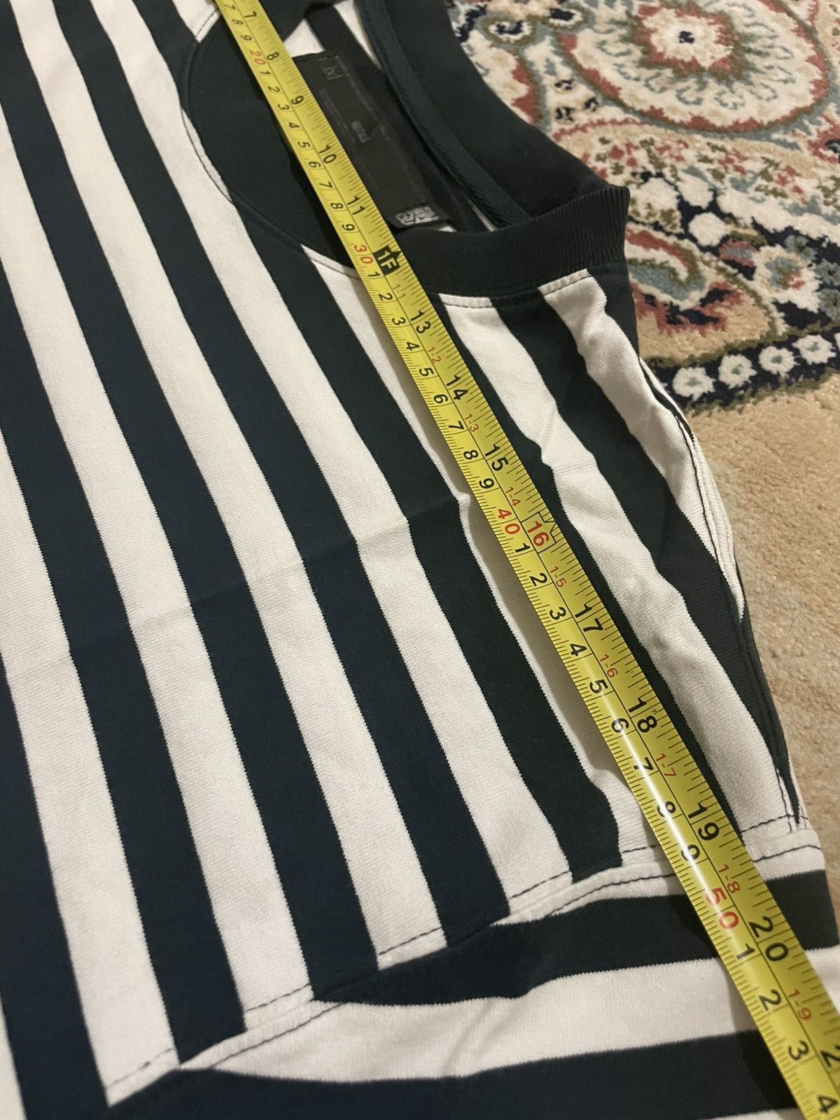 Designer × Number (N)ine × Vintage 🔥Rare🔥Vintage Numbernine L/S Tshirt Striped Design Size US M / EU 48-50 / 2 - 8 Thumbnail