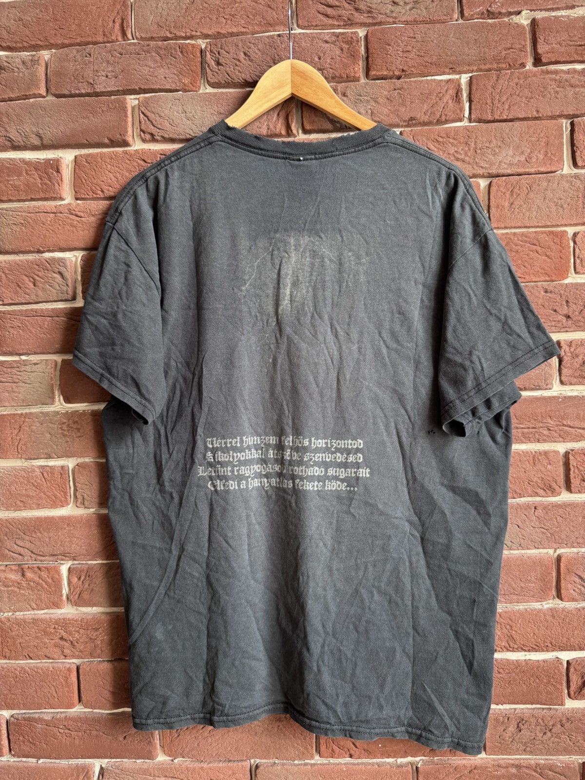 Band Tees Rare Vintage Niedergang 00s Black Metal Band T-Shirt Size US L / EU 52-54 / 3 - 2 Thumbnail