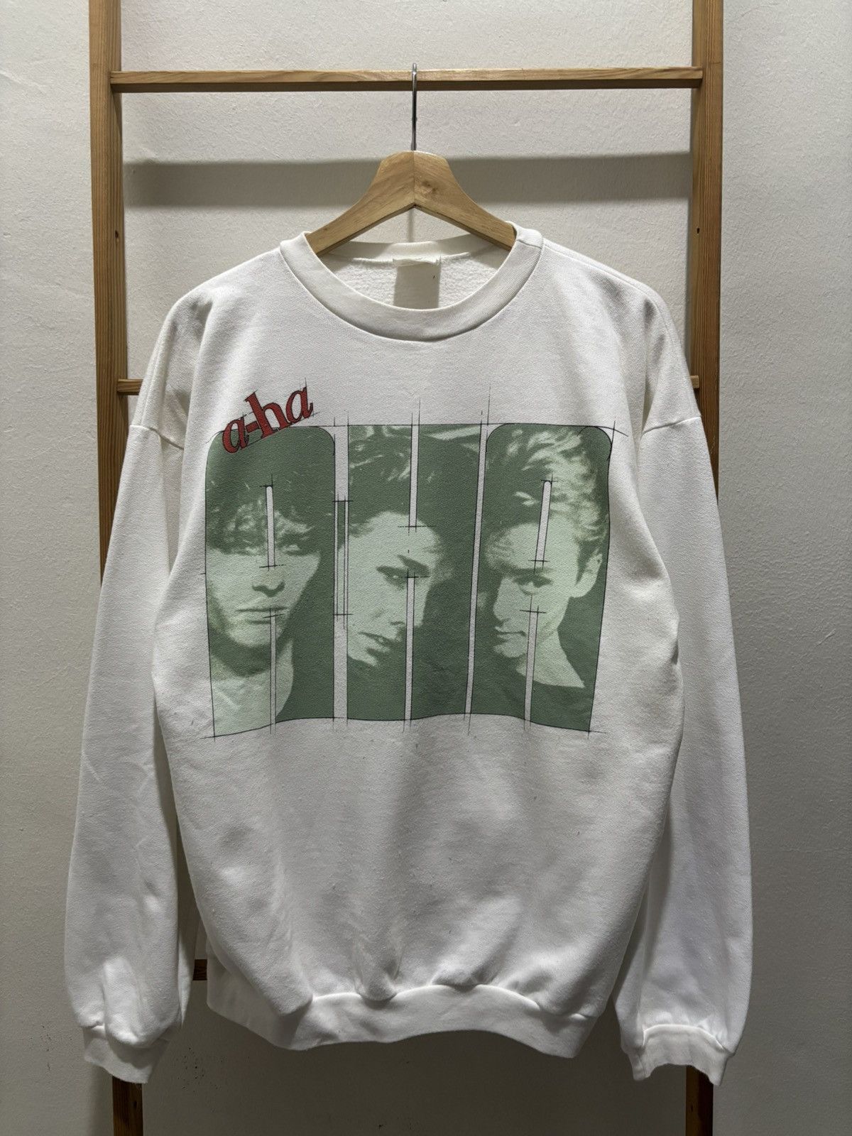 Band Tees Vintage 80s A-ha Band Australian Tour Sweatshirt Size US L / EU 52-54 / 3 - 1 Thumbnail
