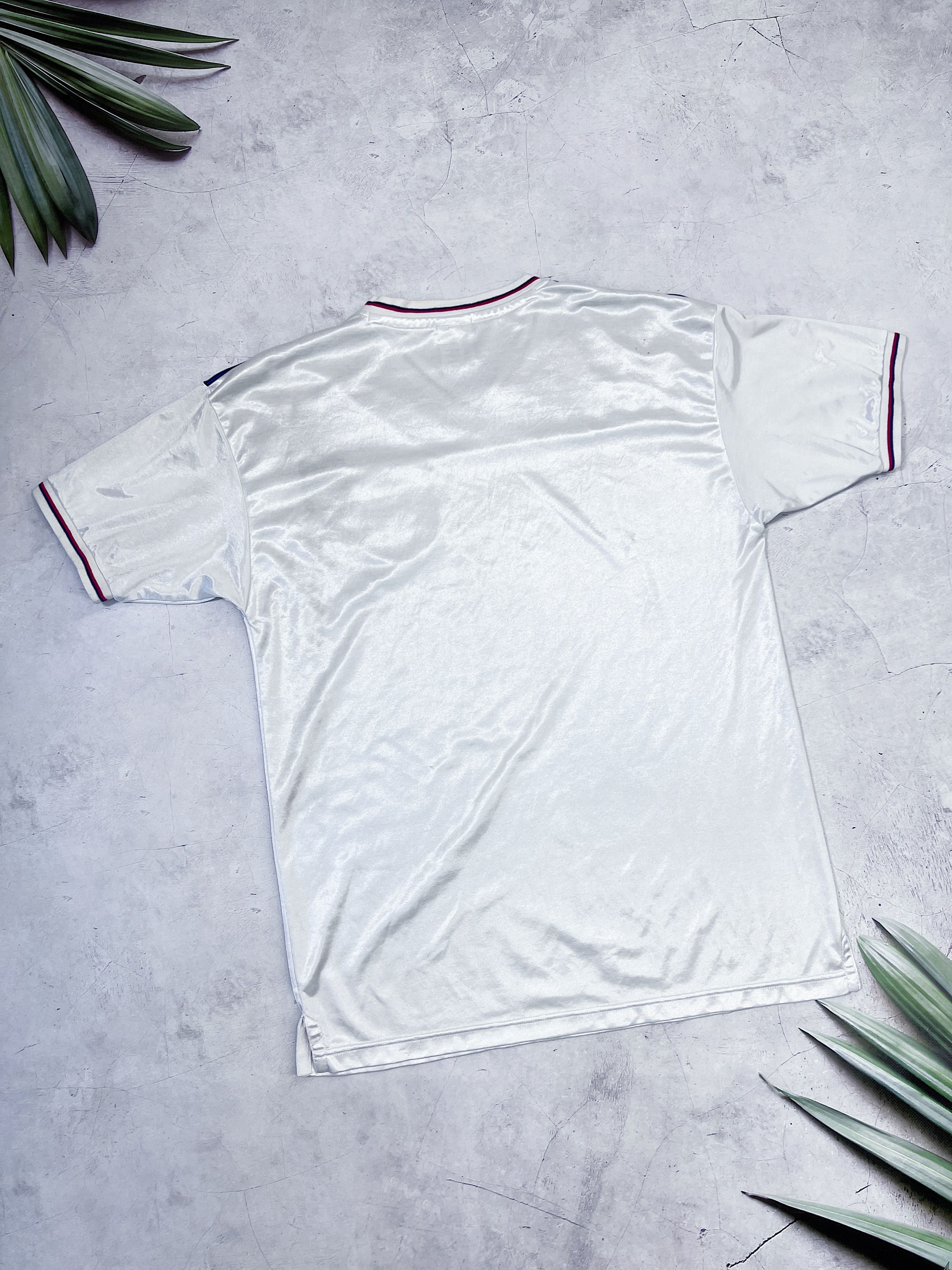 Vintage 1980 - 82 Score Draw England Home Football Shirt Jersey Size US L / EU 52-54 / 3 - 11 Thumbnail