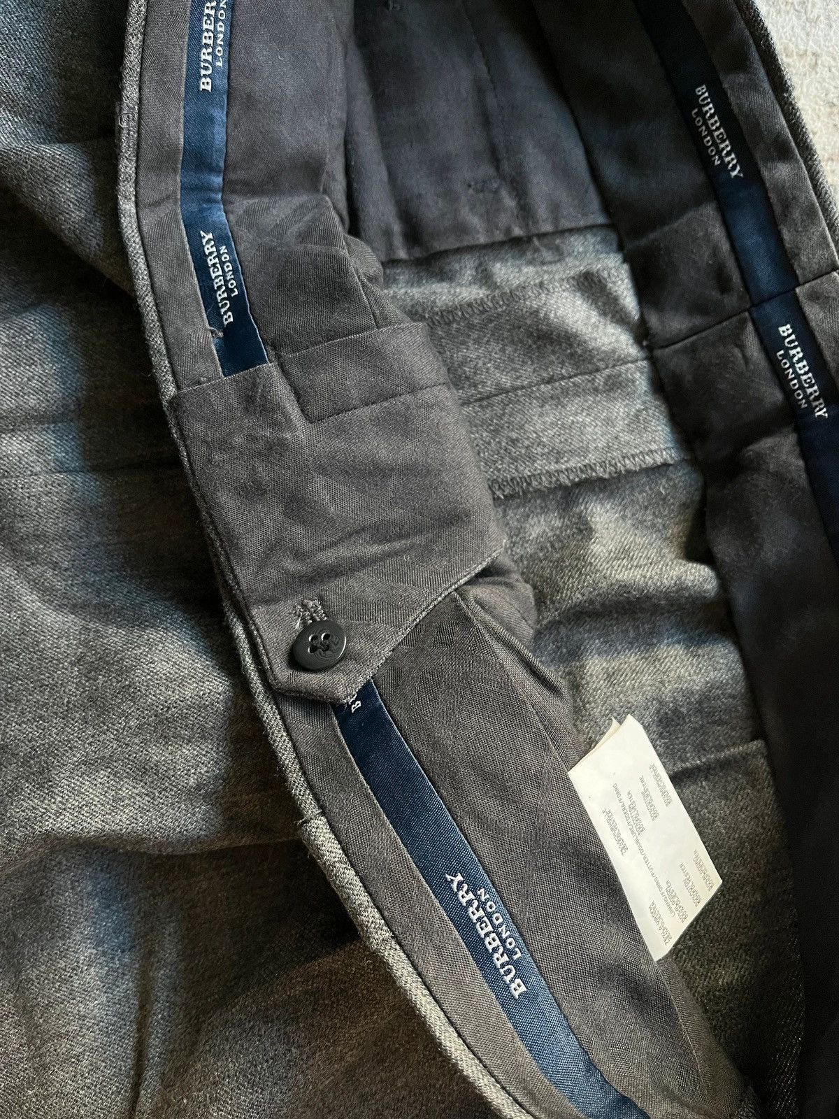 Burberry Burberry London Vintage 1990s Sz 46 / XL Tailored Pants Size US 39 - 2 Thumbnail