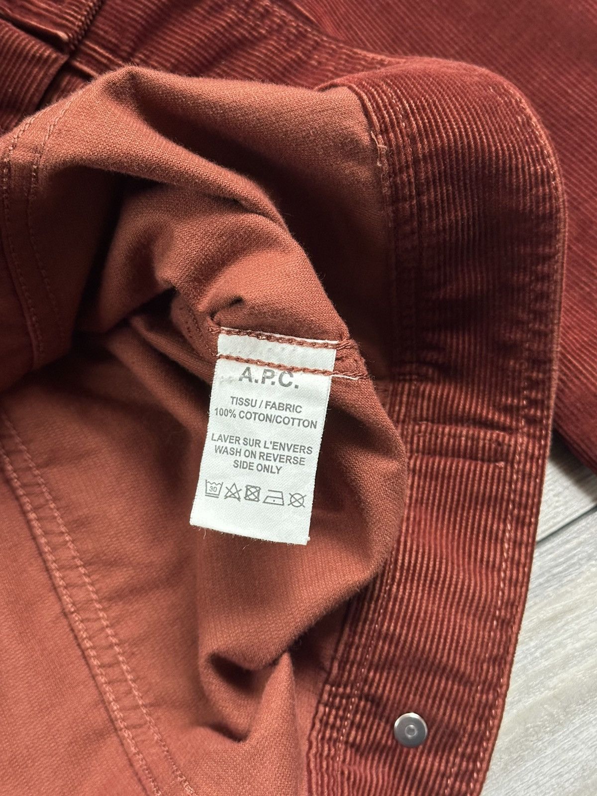 A.P.C. A.P.C Corduroy Trucker Jacket Size US M / EU 48-50 / 2 - 4 Thumbnail