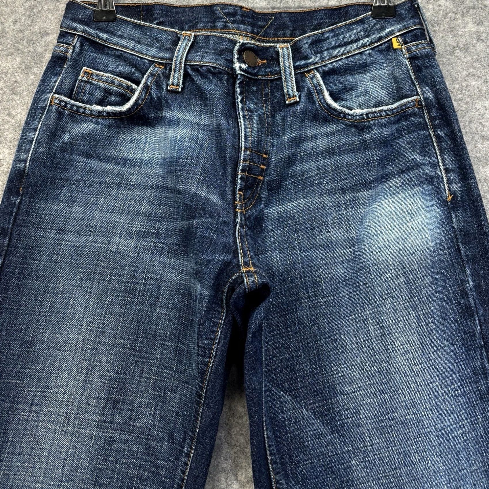 Bell VINTAGE Meltin' Pot New Bell Jeans W28 L34 Women’s Blue Jeans Pre Loved Ladies Rare Size 28" / US 6 / IT 42 - 3 Thumbnail