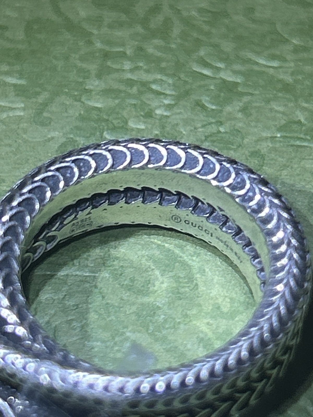 Gucci Gucci Garden Snake Ring Silver 925 Size ONE SIZE - 4 Thumbnail
