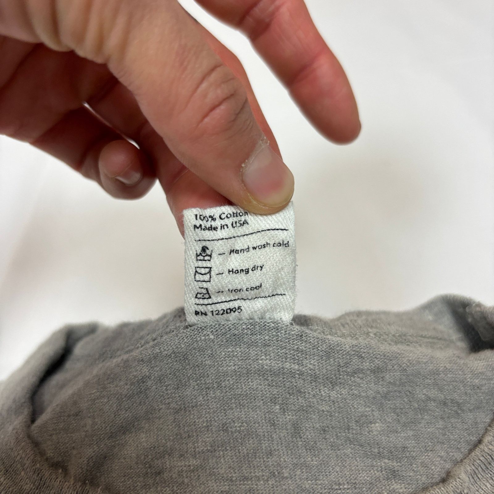 3sixteen 3Sixteen Long Sleeve Crewneck T Shirt Men's Small Size US S / EU 44-46 / 1 - 8 Thumbnail