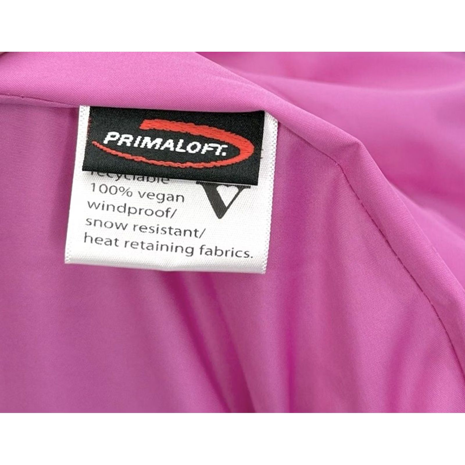 Vintage Vaute Couture The Urban Snow Coat Coat Pink M Women's Winter Casual Zip Vegan USA Size M Regular Long Sleeve Size M / US 6-8 / IT 42-44 - 6 Thumbnail