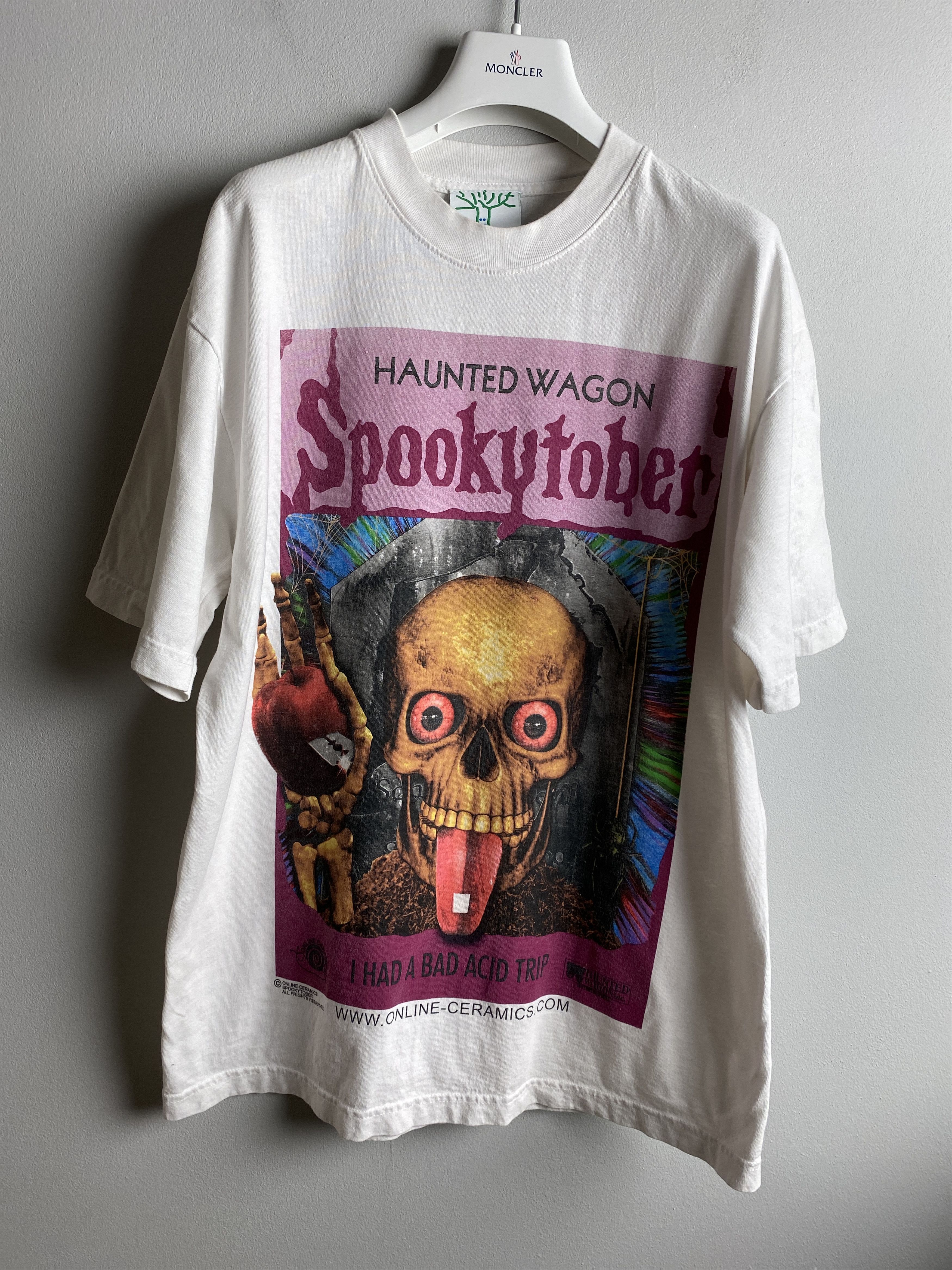 Online Ceramics Online Ceramics Spookytober Goosebumps trip t-shirt tee Size US M / EU 48-50 / 2 - 1 Thumbnail