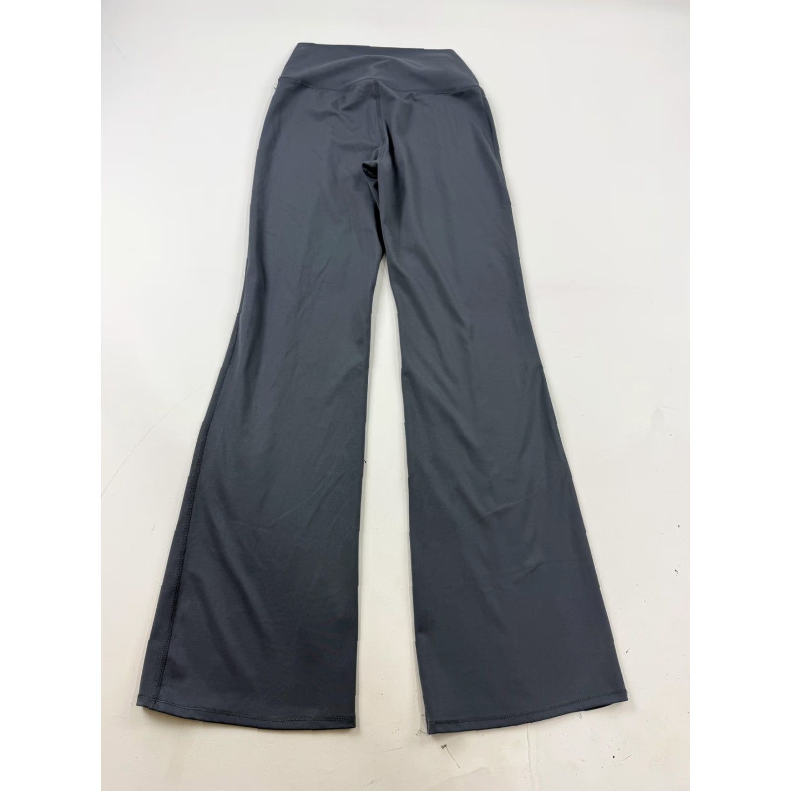 Vintage Yogalicious Leggings Womens Medium Gray Lux Mia Ankle Yoga Gym Pants Flare Size 32" / US 10 / IT 46 - 5 Thumbnail