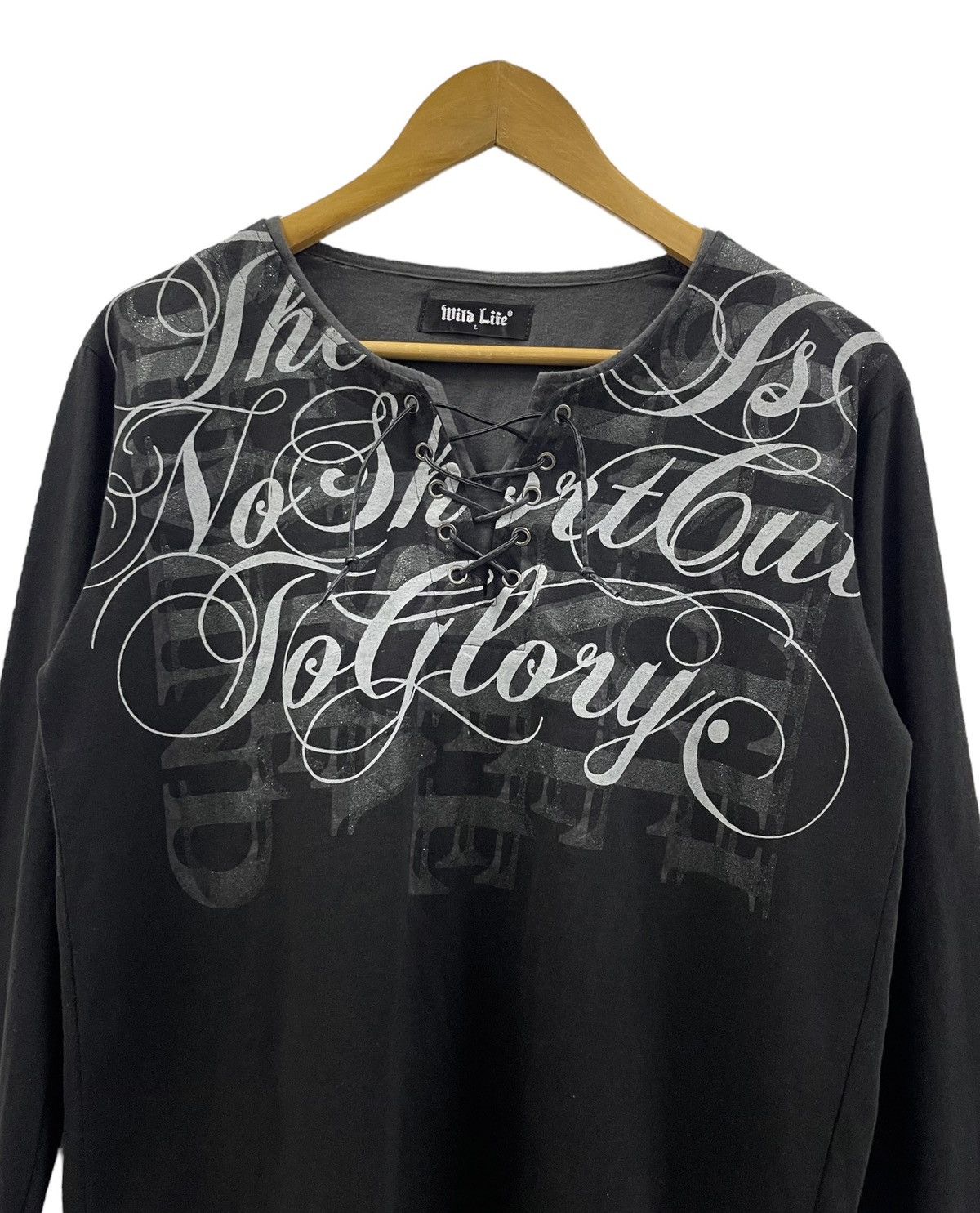14th Addiction Wild Life Japan Poem Lace Tshirt Size US S / EU 44-46 / 1 - 1 Thumbnail