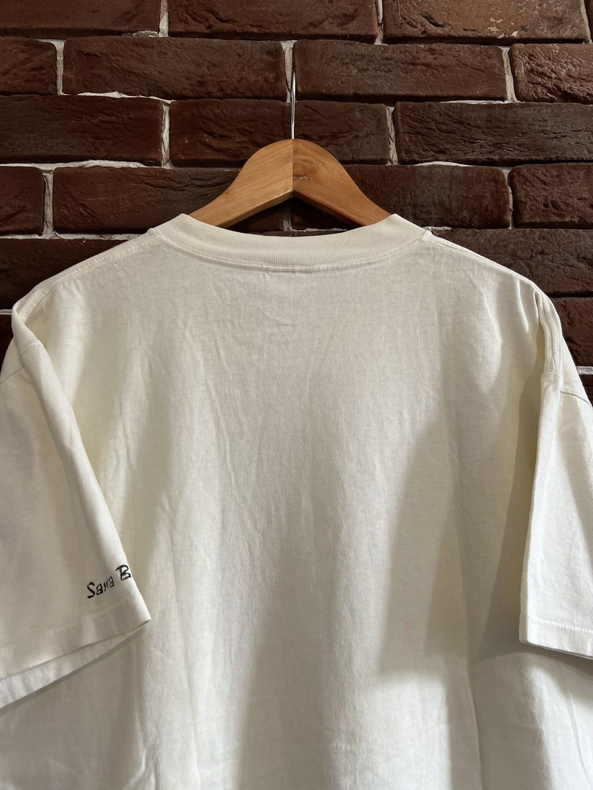 Vintage Vintage 1990s ONEITA Andrew Carson Biking Single Stitch Tee Size US XL / EU 56 / 4 - 10 Thumbnail