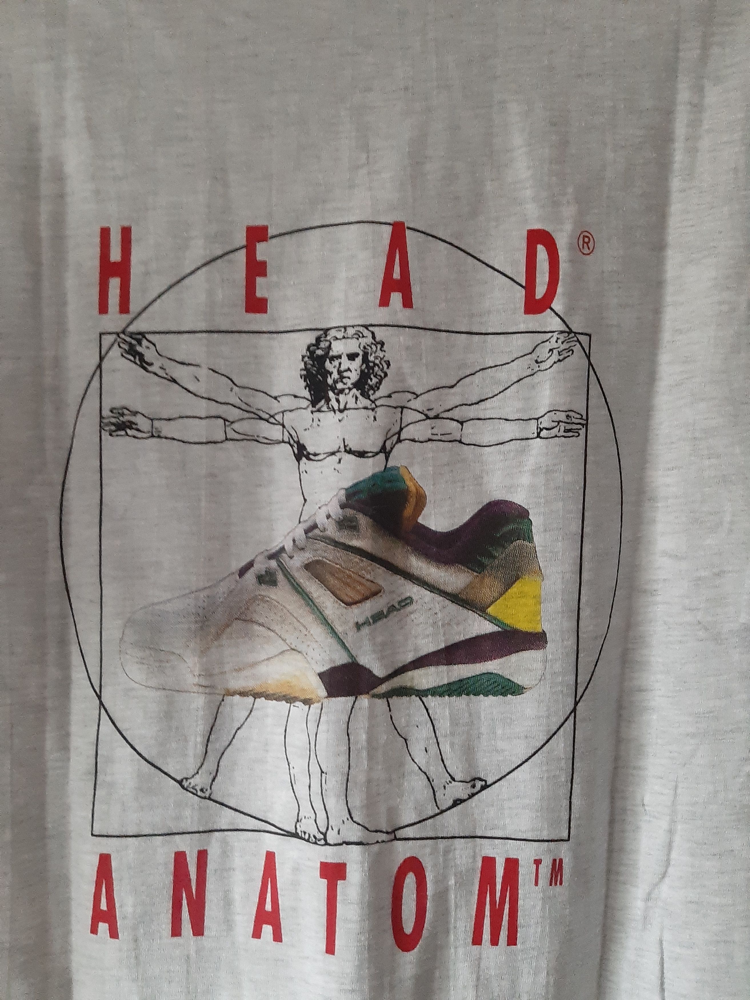 Hanes × Vintage HEAD ANATOM shirt Size US L / EU 52-54 / 3 - 6 Thumbnail