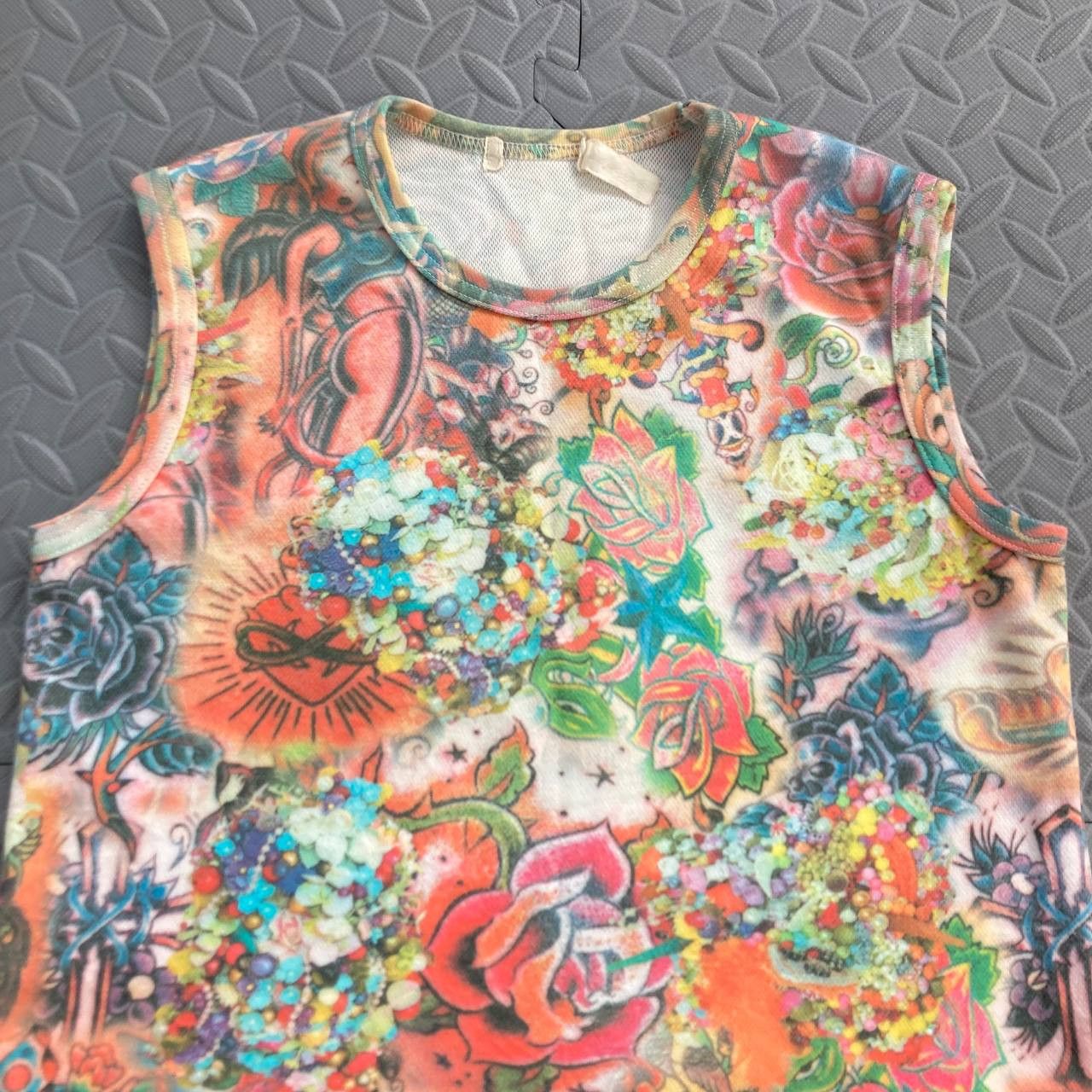 Comme des Garcons S/S04 Ruriko Murayama Tattoo Printed Tank Top Size S / US 4 / IT 40 - 7 Thumbnail