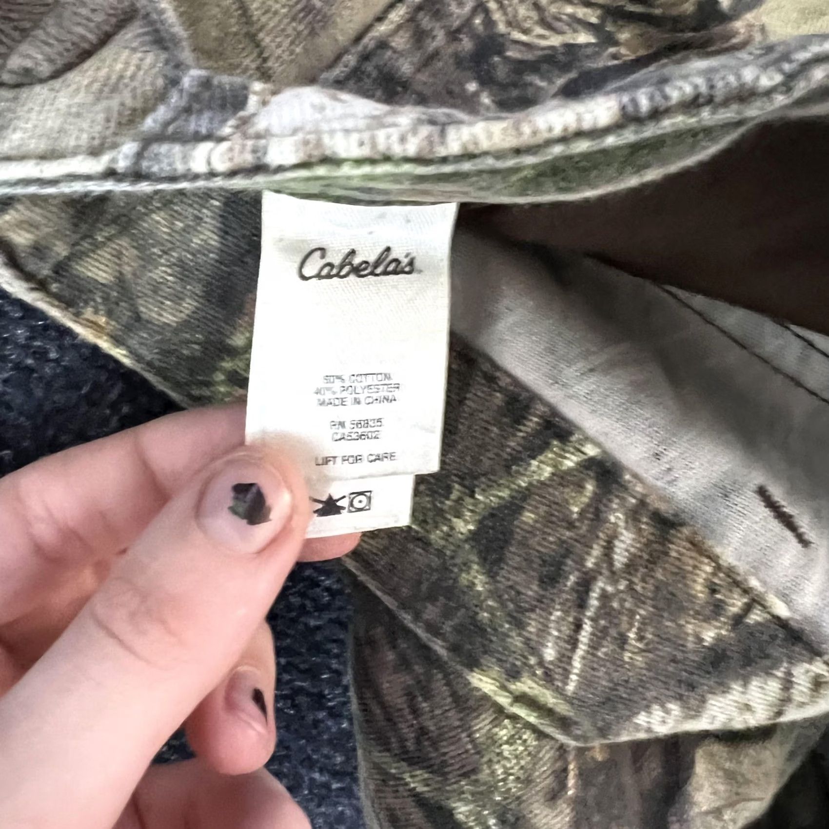 Vintage Cabela's Cargo Pants Mens 44x32 Brown Camo Hunting Outdoor Cotton Blend Workwear Size US 44 / EU 60 - 4 Thumbnail